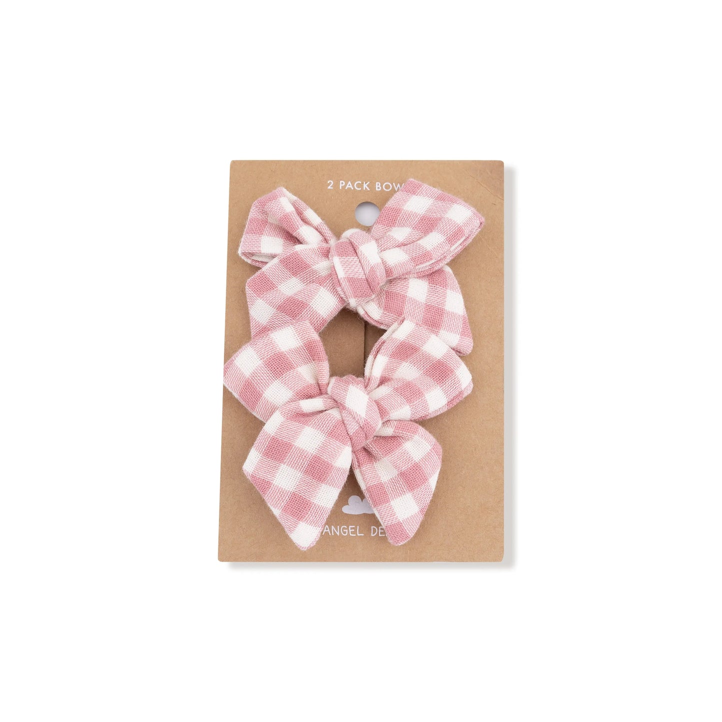 Angel Dear Bow Clips Two Pack Baby Hair Accessories Angel Dear Everetts Place: Online Boutique