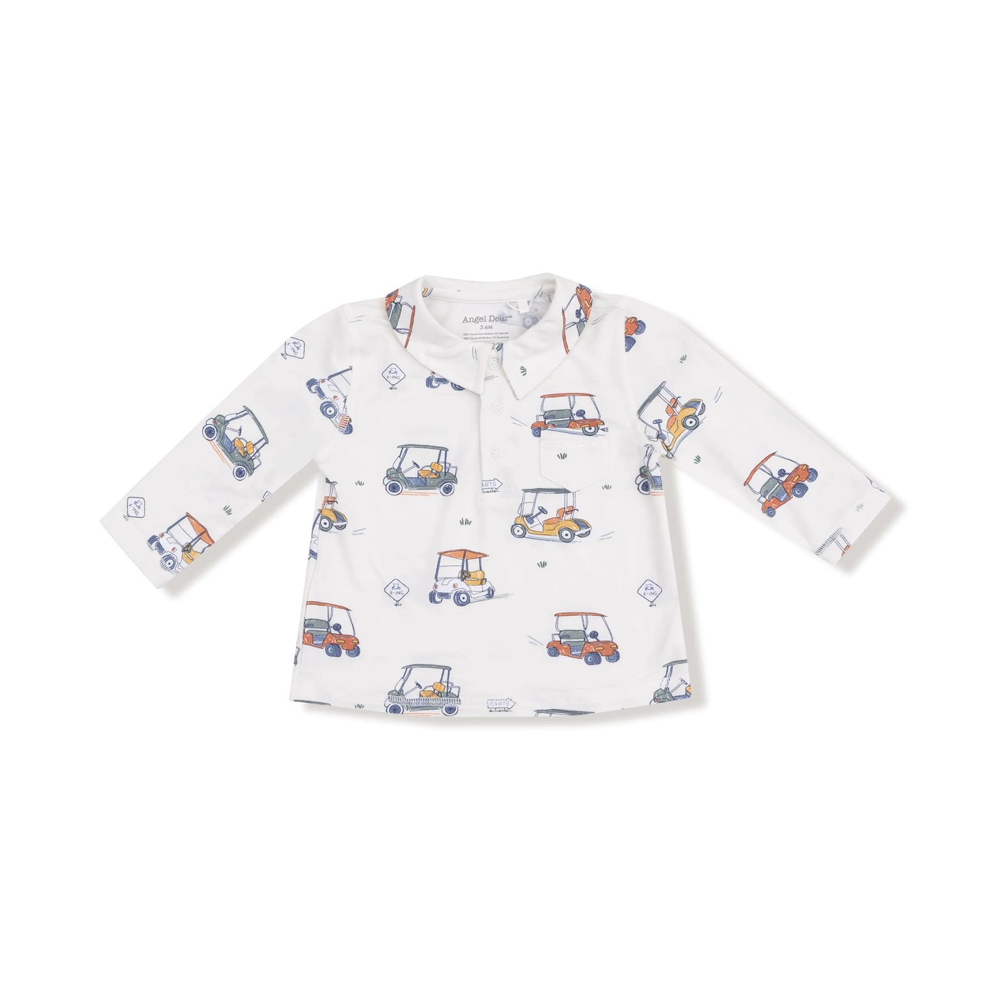 Angel Dear Casual Polo And Cargo Pants Set For Kids Angel Dear Everetts Place: Online Boutique