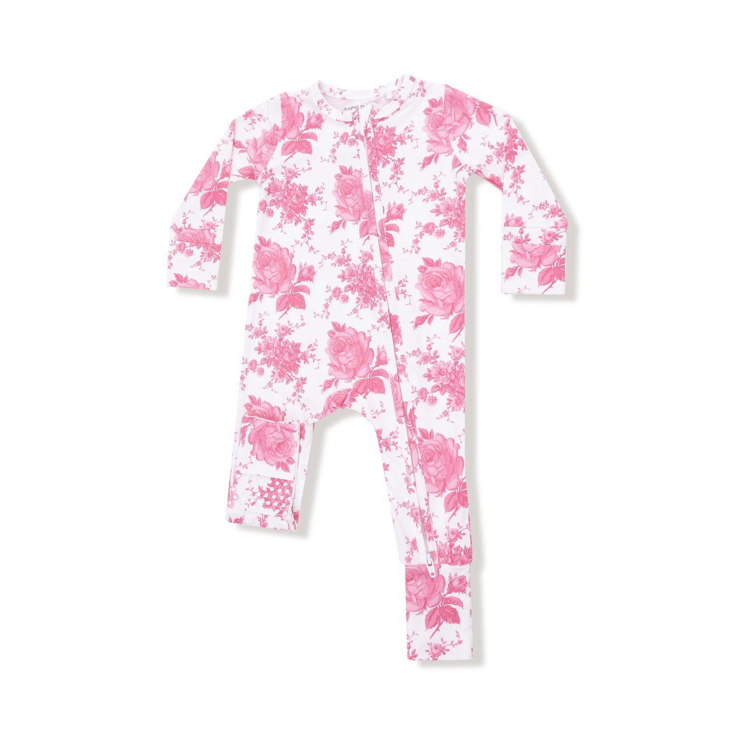 Angel Dear Convertible Bamboo Baby Romper Zip Snug Fit Angel Dear Everetts Place: Online Boutique