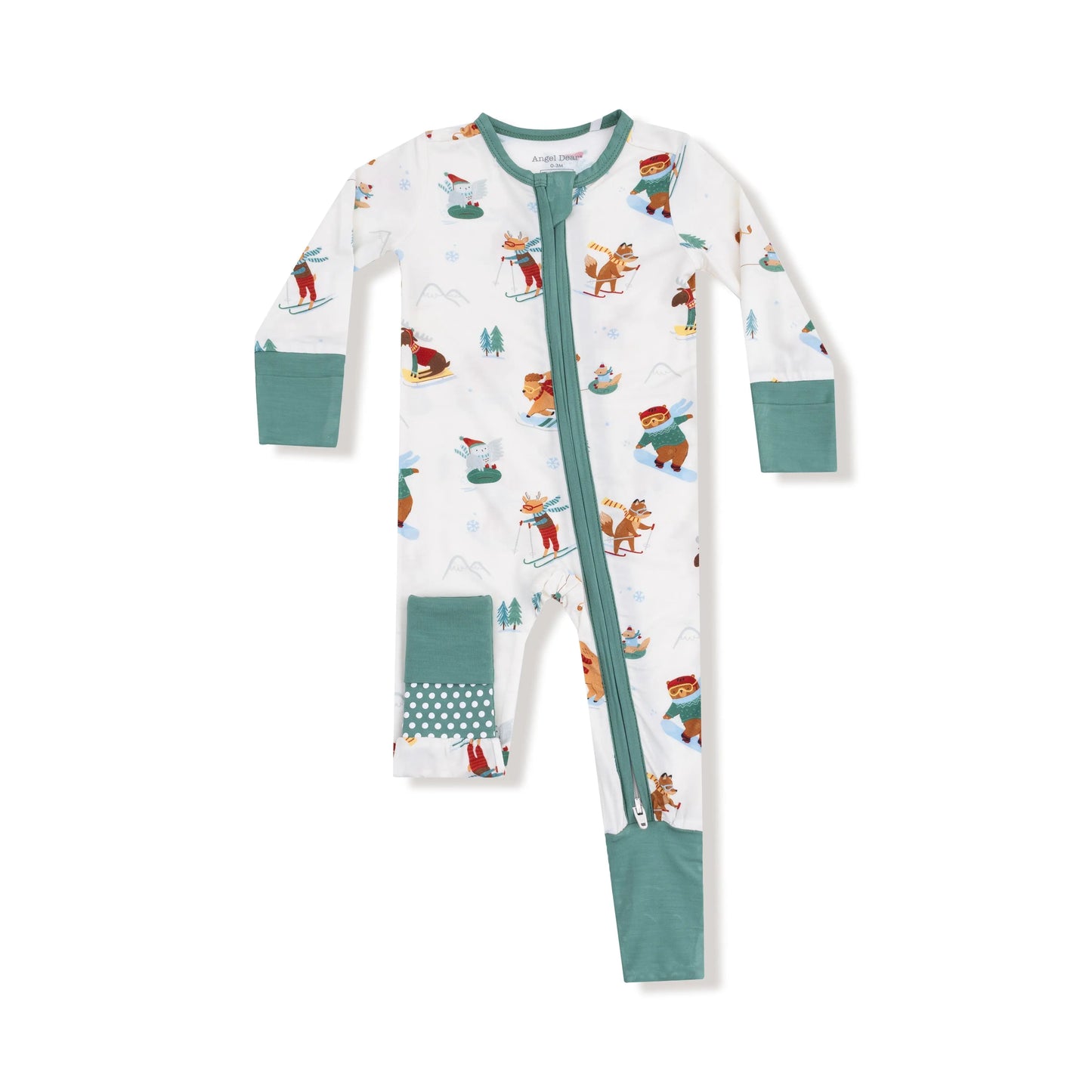Angel Dear Convertible Romper Baby Outfit Bamboo Viscose Angel Dear Everetts Place: Online Boutique