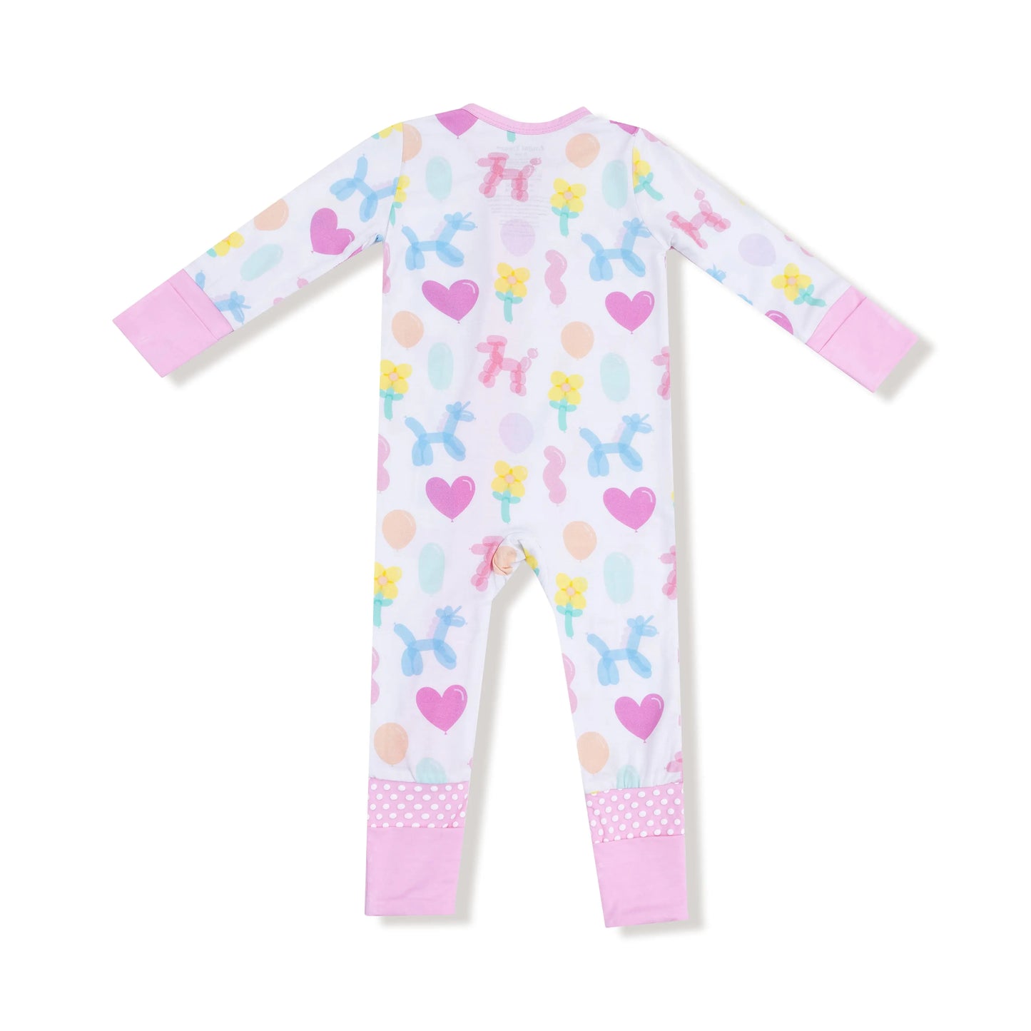 Angel Dear Convertible Romper Bamboo Snaps Zip Baby Angel Dear Everetts Place: Online Boutique