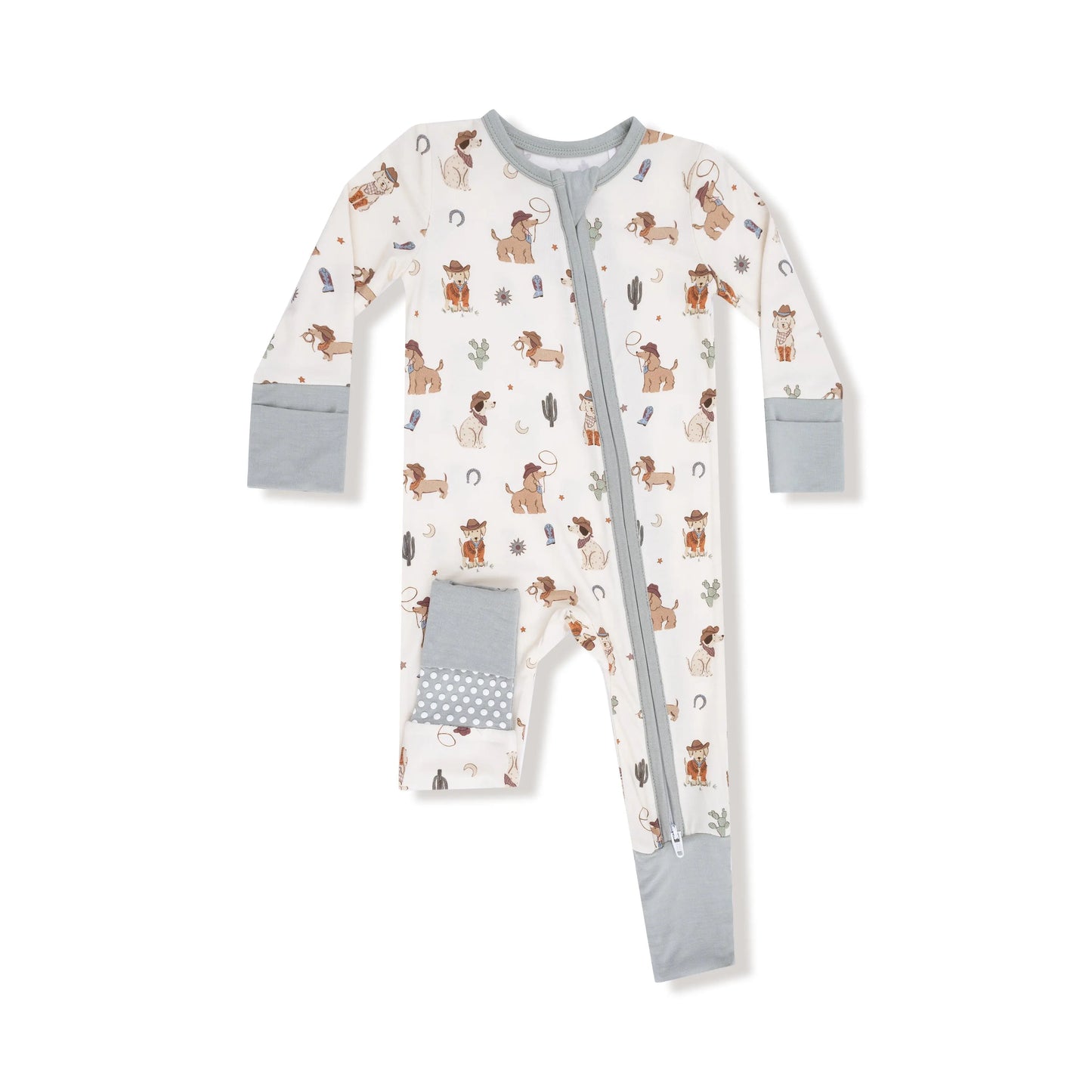 Angel Dear Convertible Romper Bamboo Viscose For Baby Snaps Angel Dear Everetts Place: Online Boutique