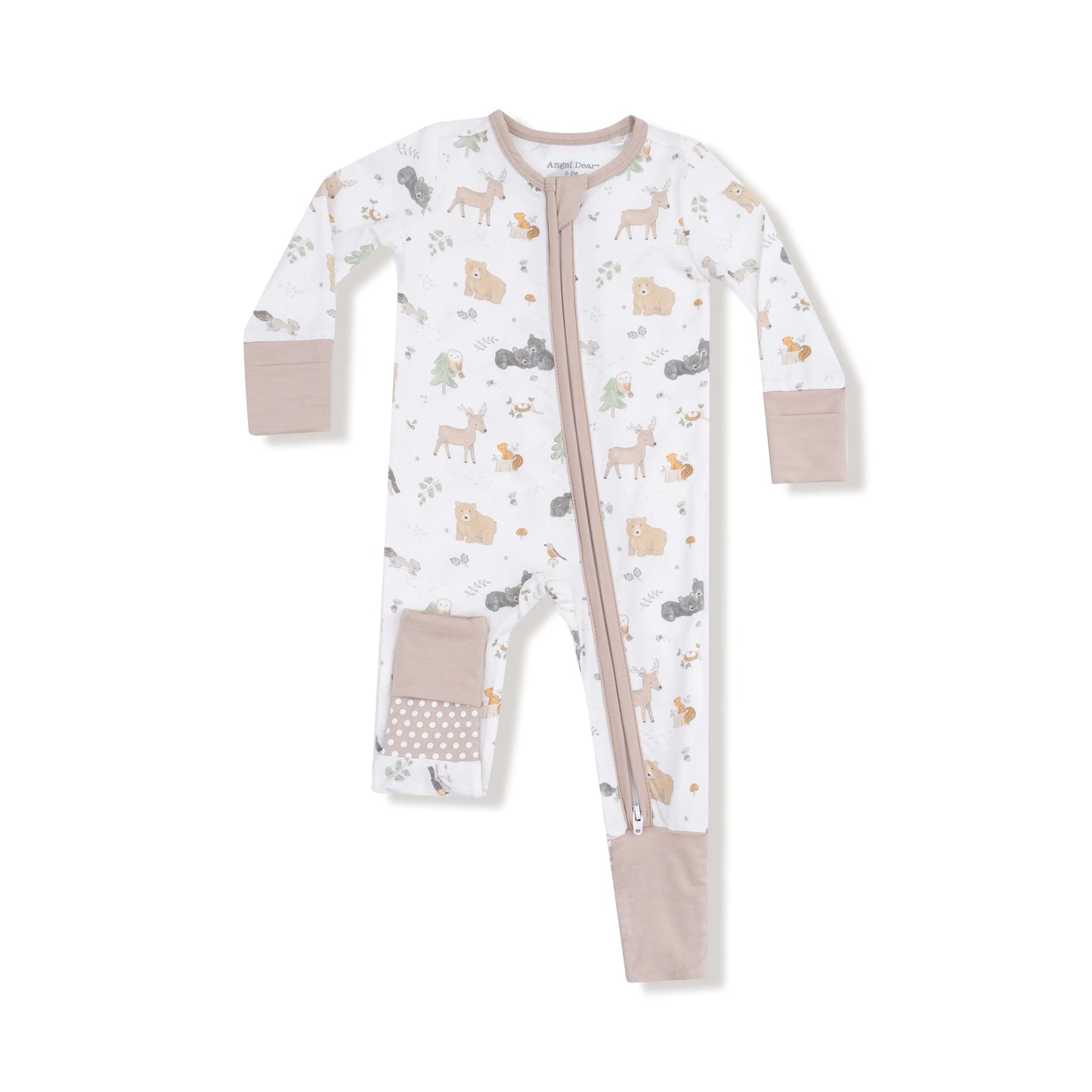 Angel Dear Convertible Romper Bamboo Viscose Snaps Baby Angel Dear Everetts Place: Online Boutique