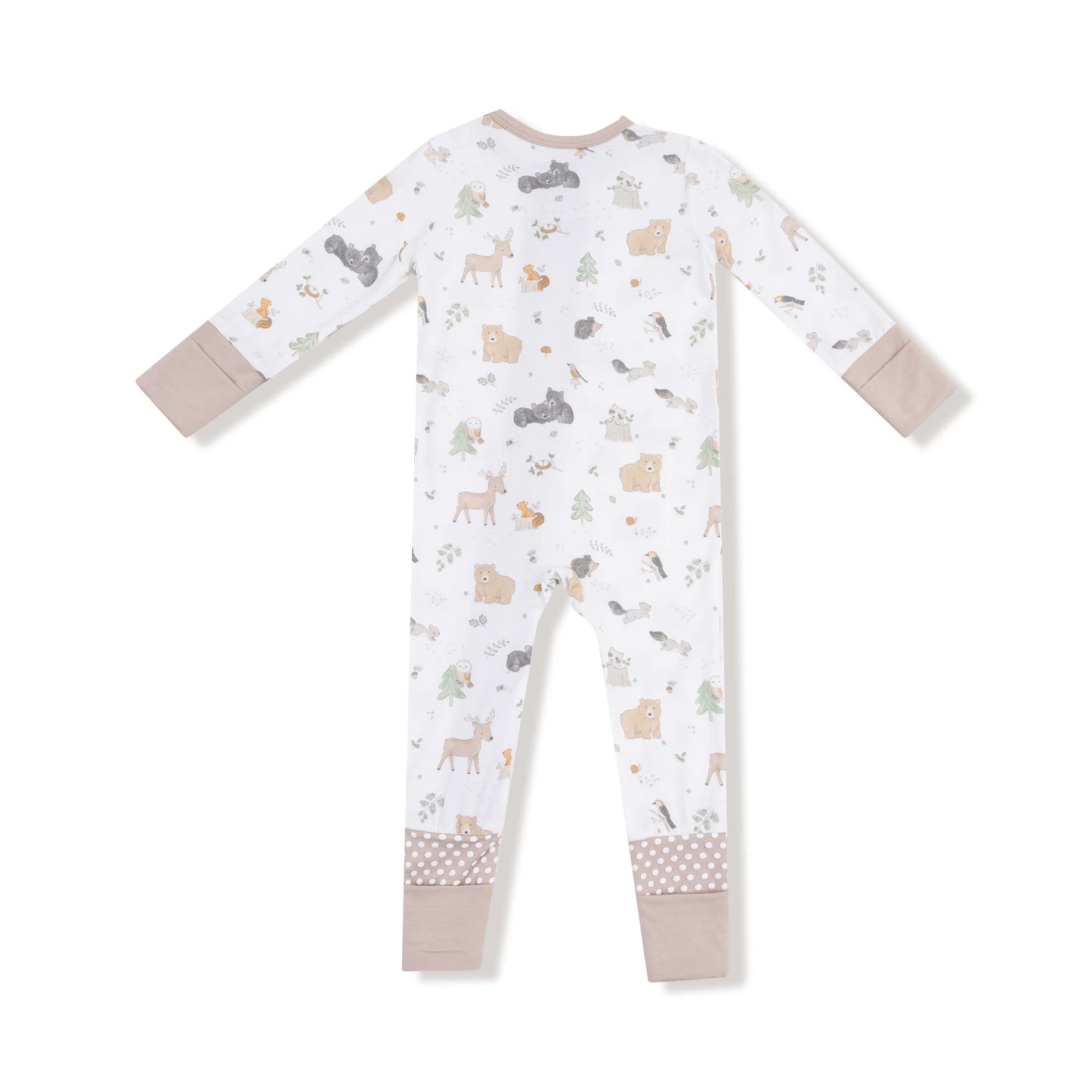 Angel Dear Convertible Romper Bamboo Viscose Snaps Baby Angel Dear Everetts Place: Online Boutique