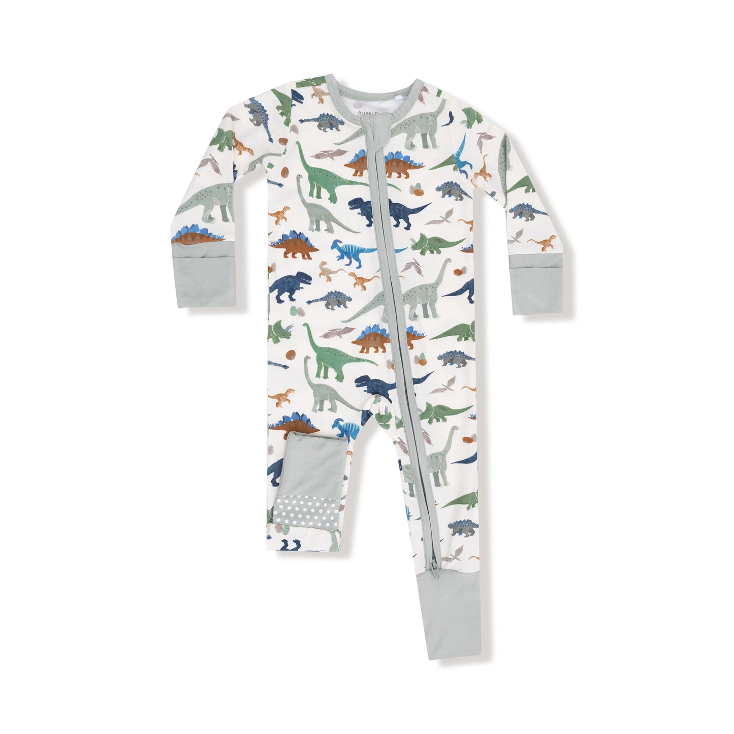 Angel Dear Convertible Romper Bamboo Zip Snap For Babies Angel Dear Everetts Place: Online Boutique