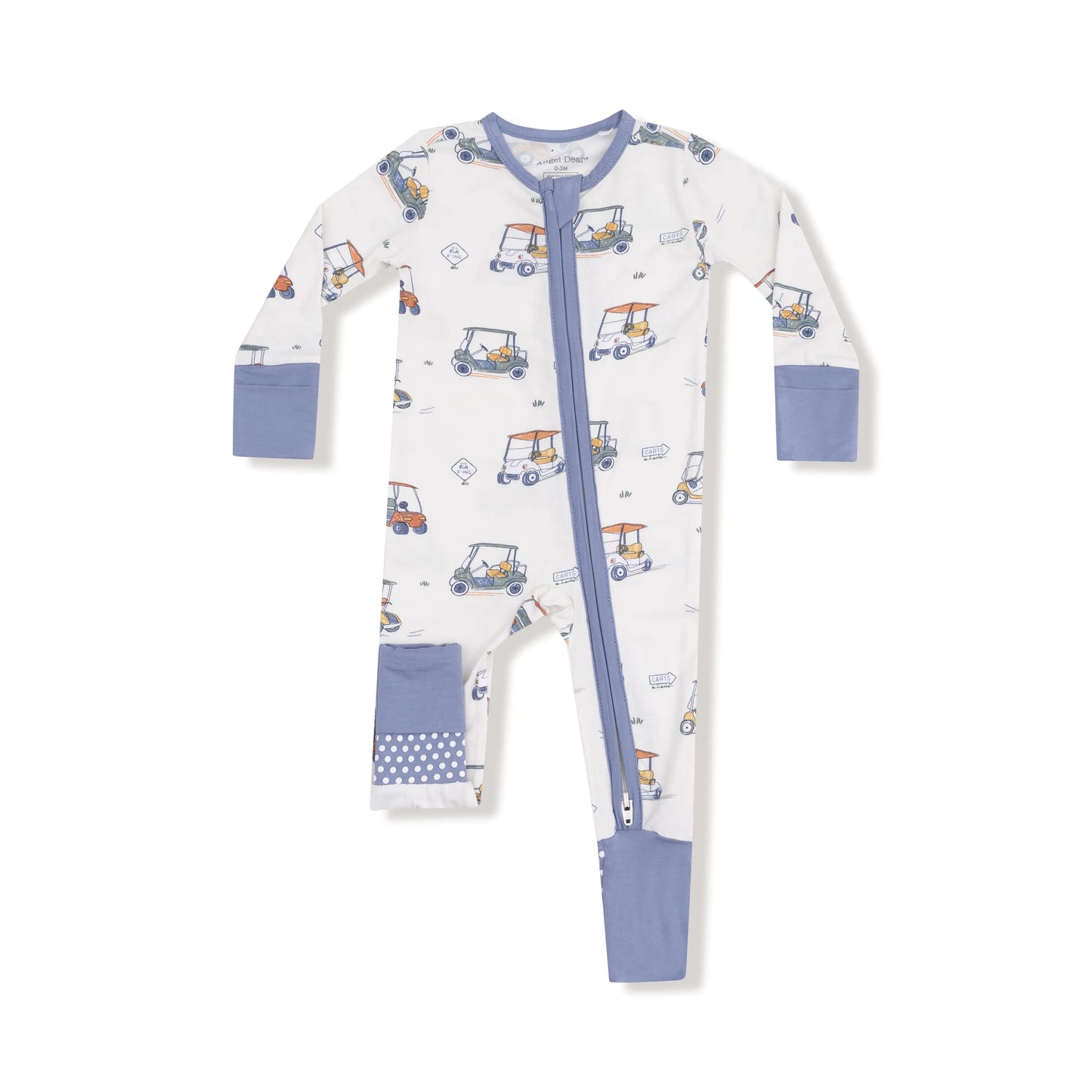 Angel Dear Angel Dear Convertible Romper For Babies Bamboo Fabric - Apparel & Accessories > Clothing > Baby & Toddler Clothing > Baby & Toddler Sleepwear 126