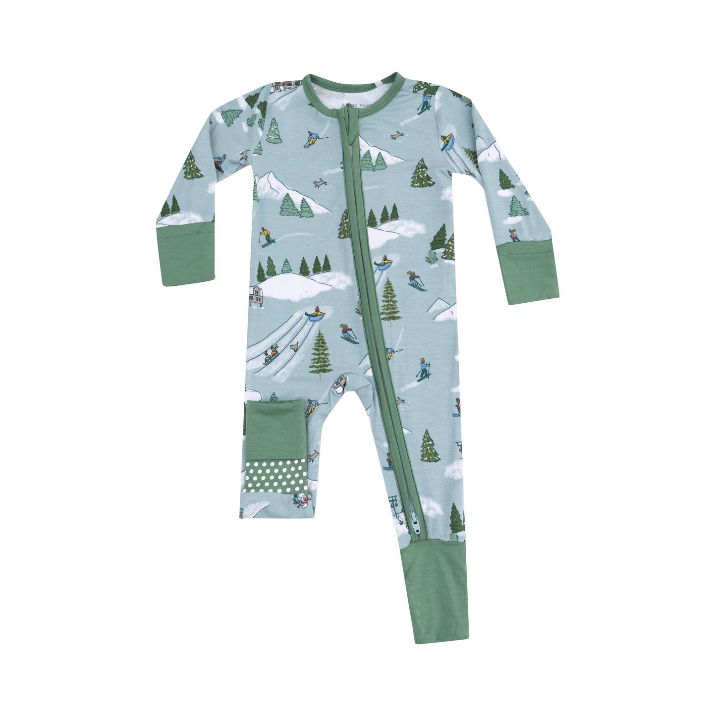 Angel Dear Convertible Romper For Baby Snap Zip Easy Change Angel Dear Everetts Place: Online Boutique