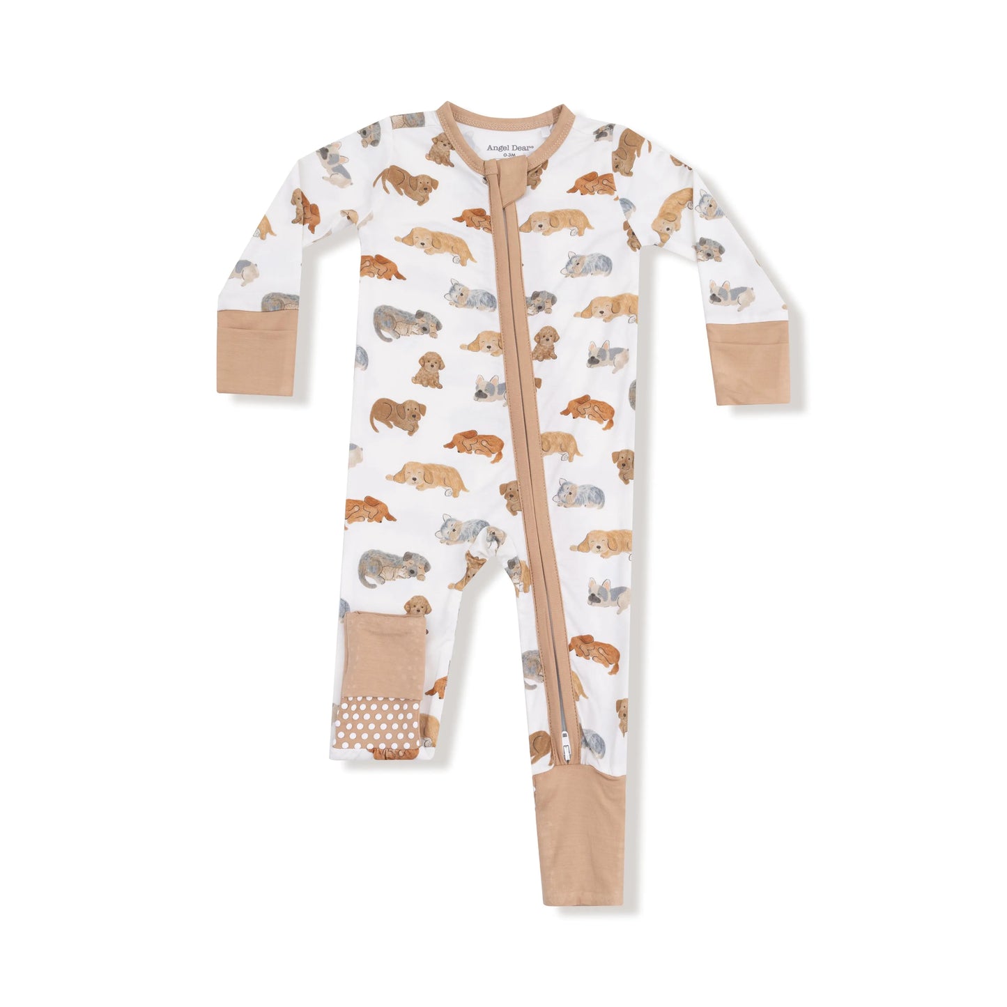 Angel Dear Convertible Romper With Signature Prints Angel Dear Everetts Place: Online Boutique