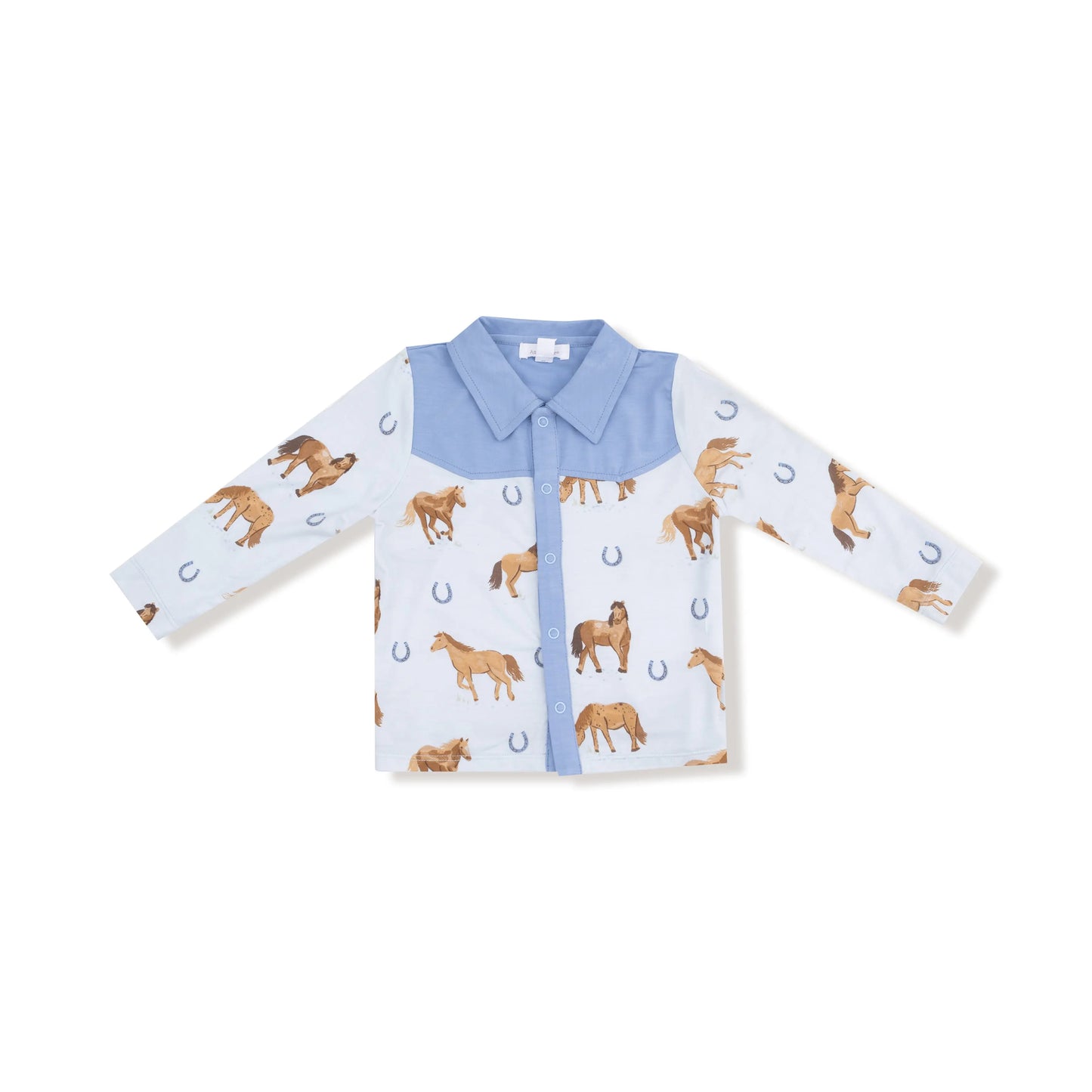 Angel Dear Cowboy Button Down and Pant Set for Kids Angel Dear Everetts Place: Online Boutique
