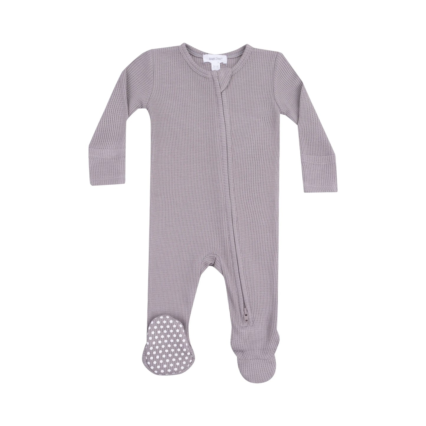 Angel Dear Cozy 2 Way Zipper Footie With Fold Over Cuffs Angel Dear Everetts Place: Online Boutique