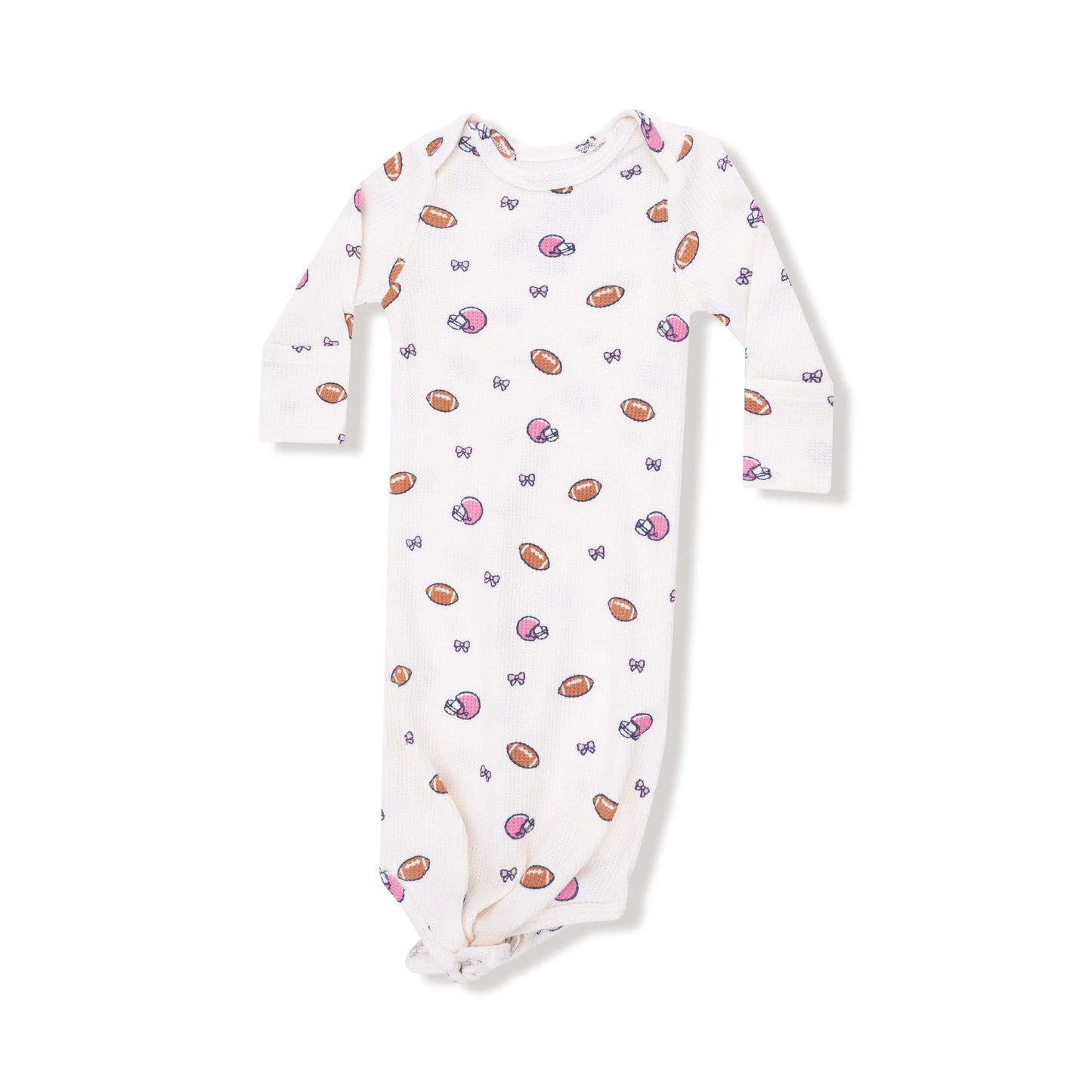 Angel Dear Knotted Baby Gown Butter Soft Comfort Nighttime Angel Dear Everetts Place: Online Boutique