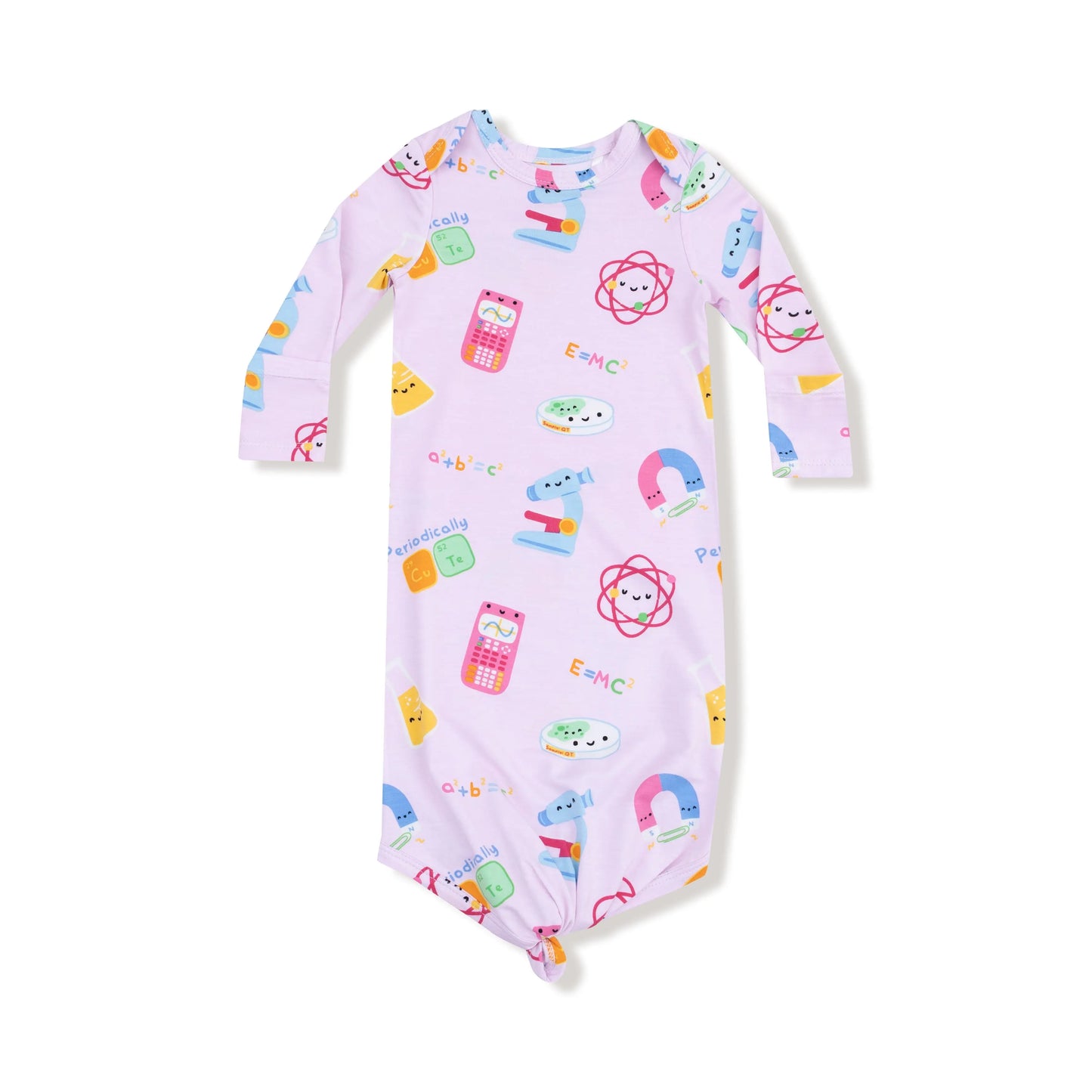 Angel Dear Knotted Baby Gown For Newborn Comfort Snug Angel Dear Everetts Place: Online Boutique