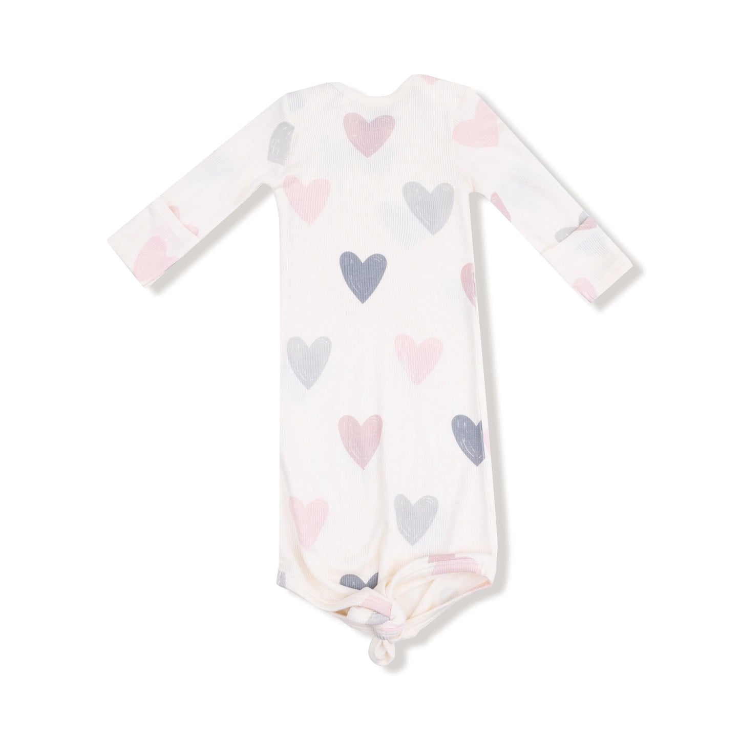 Angel Dear Knotted Baby Gown Soft Comfort For Newborns Angel Dear Everetts Place: Online Boutique