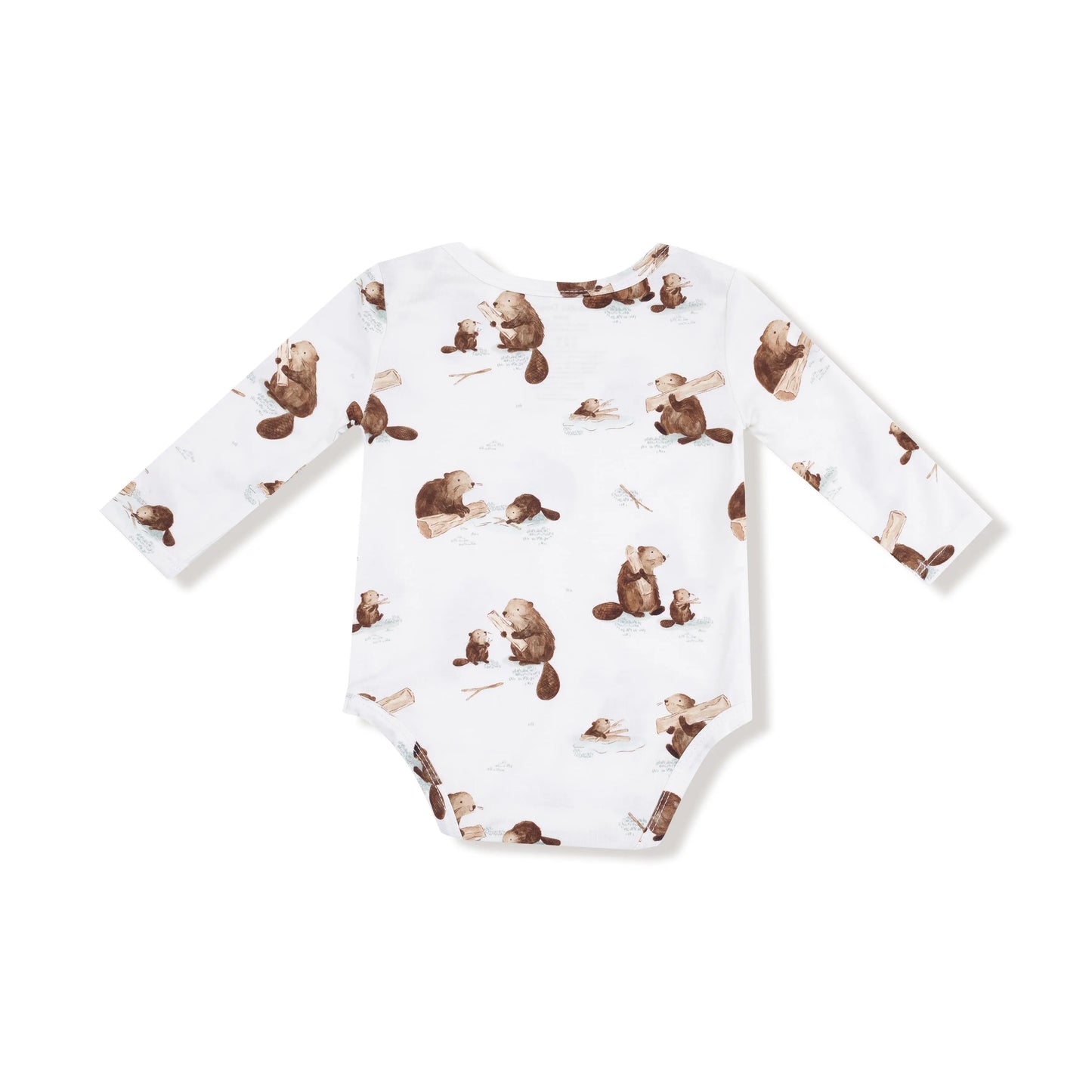 Angel Dear Lap Shoulder Long Sleeve Baby Bodysuit Bamboo Angel Dear Everetts Place: Online Boutique