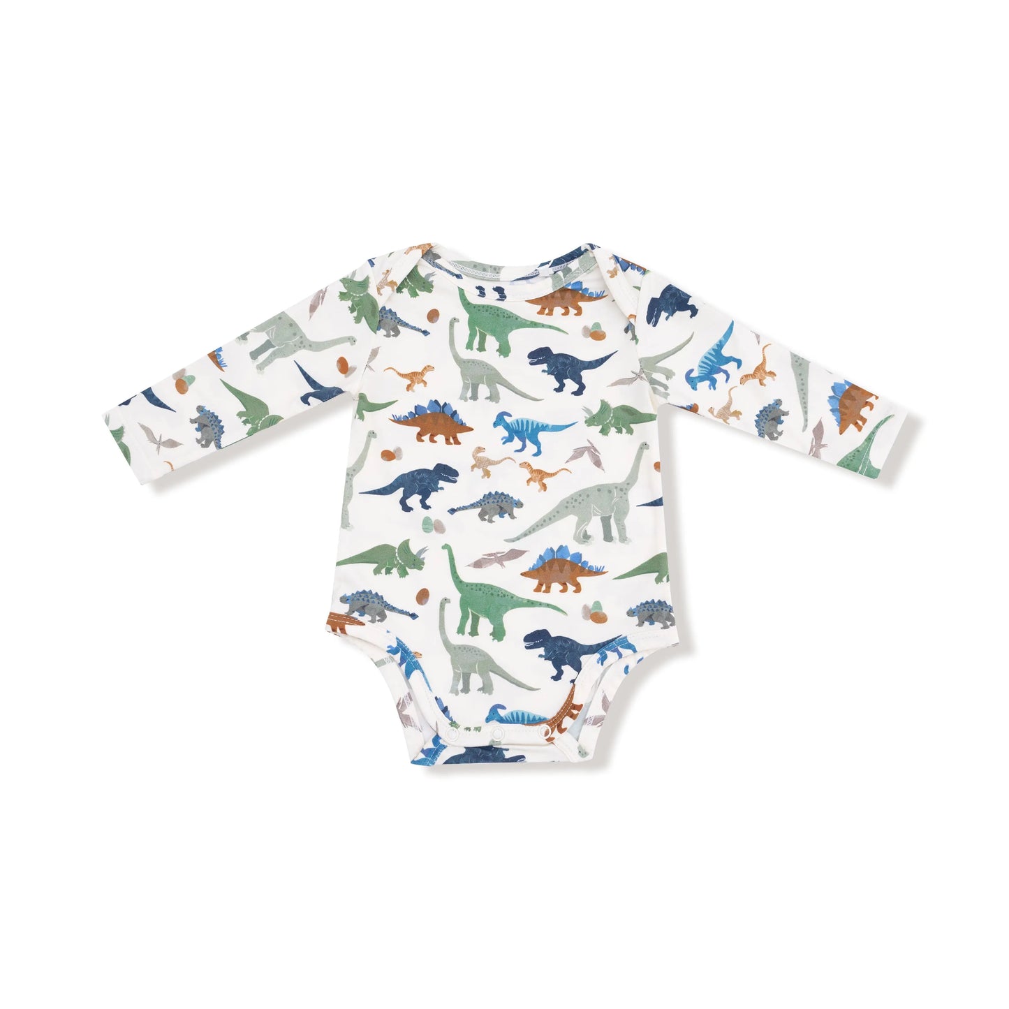 Angel Dear Lap Shoulder Long Sleeve Bamboo Bodysuit Angel Dear Everetts Place: Online Boutique