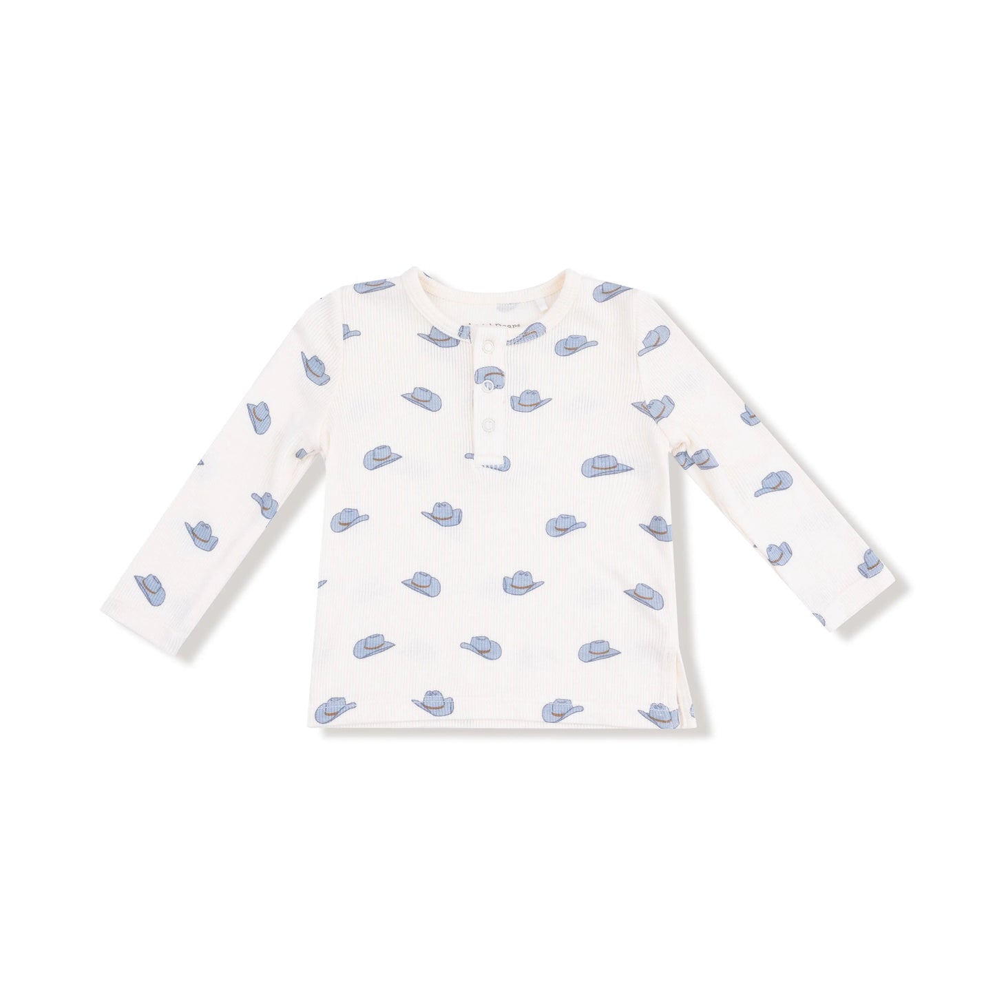 Angel Dear Long Sleeve Henley Cozy Layering Top for Kids Angel Dear Everetts Place: Online Boutique