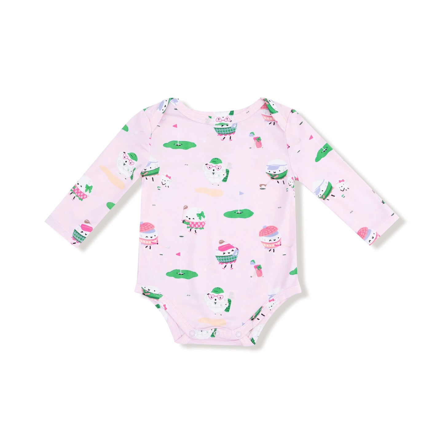Angel Dear Long Sleeve Lap Shoulder Baby Bodysuit Bamboo Angel Dear Everetts Place: Online Boutique