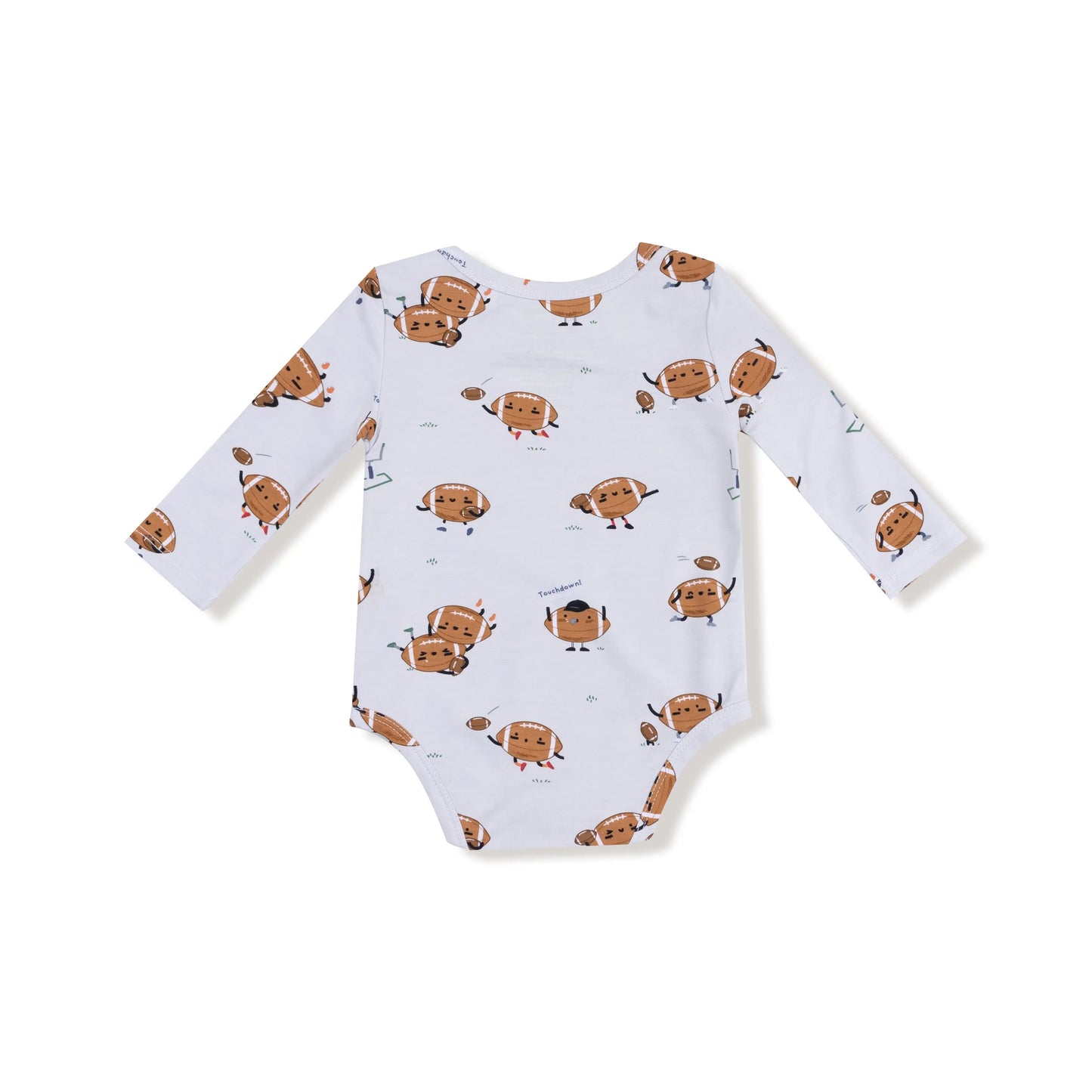 Angel Dear Long Sleeve Lap Shoulder Bamboo Bodysuit Angel Dear Everetts Place: Online Boutique