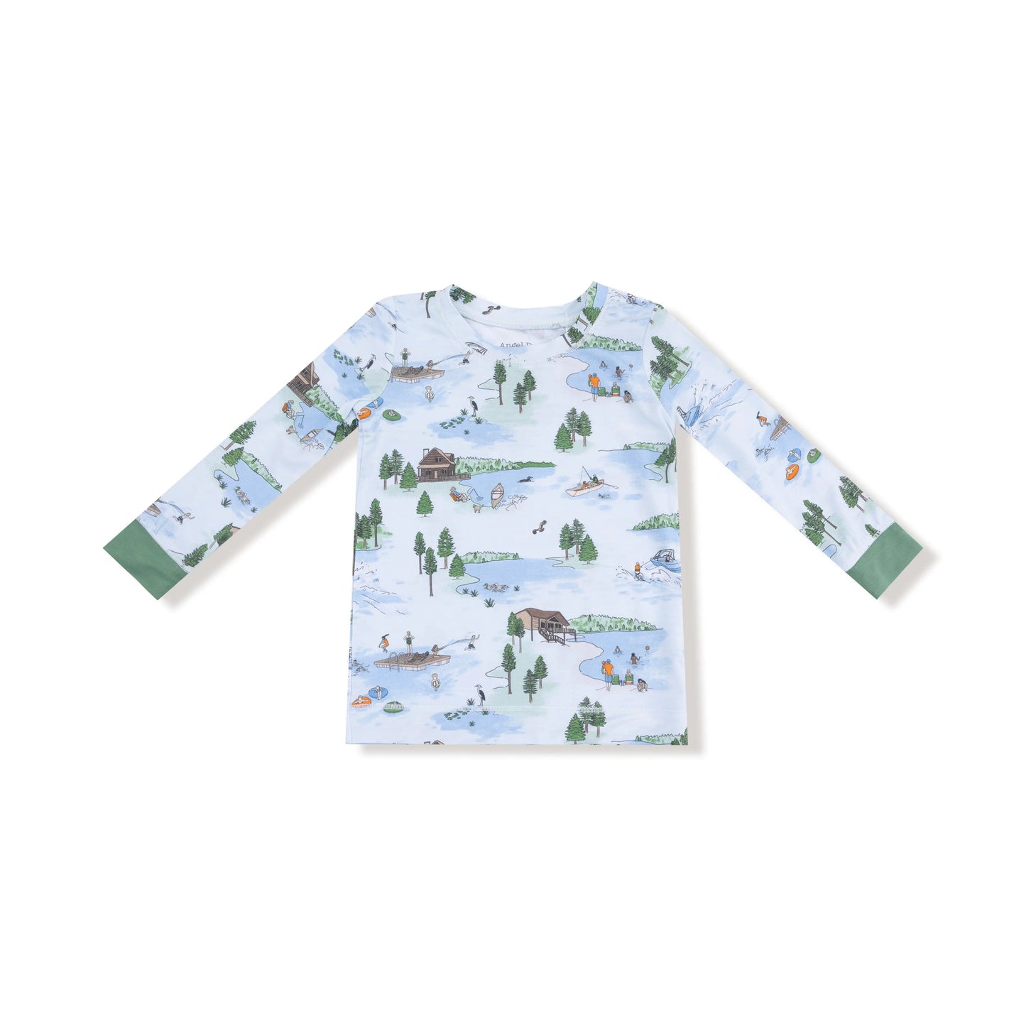 Angel Dear Long Sleeve Loungewear Set Cozy PJs For Cuddles Angel Dear Everetts Place: Online Boutique