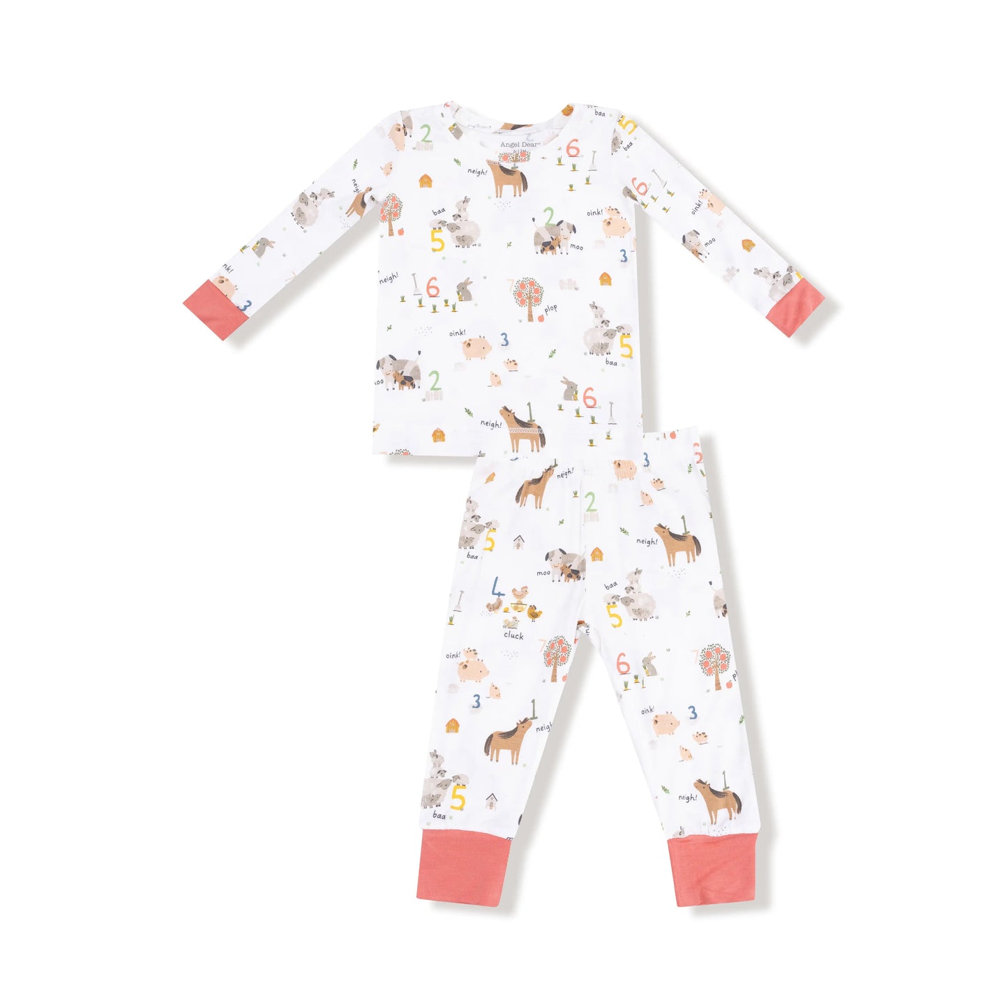 Angel Dear Long Sleeve Loungewear Set Cozy Two Piece Angel Dear Everetts Place: Online Boutique