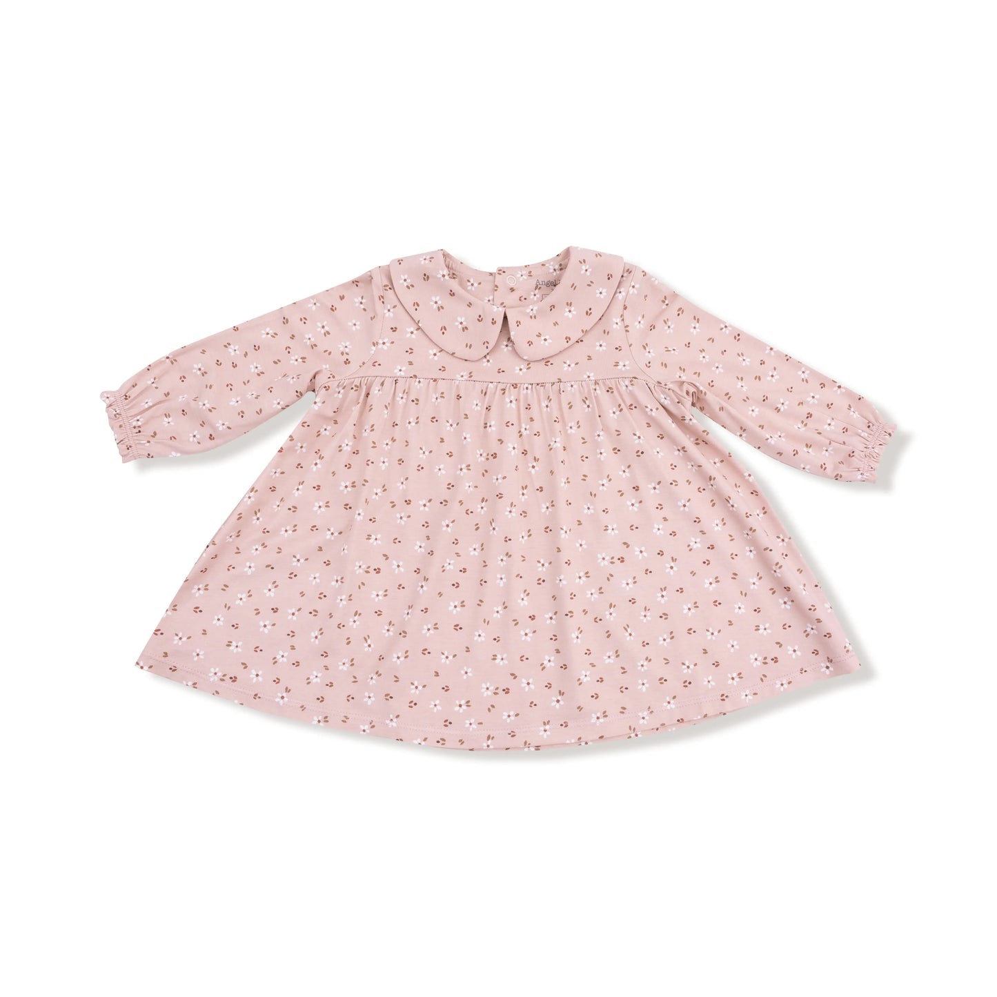 Angel Dear Long Sleeve Peter Pan Collar Dress Diaper Cover Angel Dear Everetts Place: Online Boutique