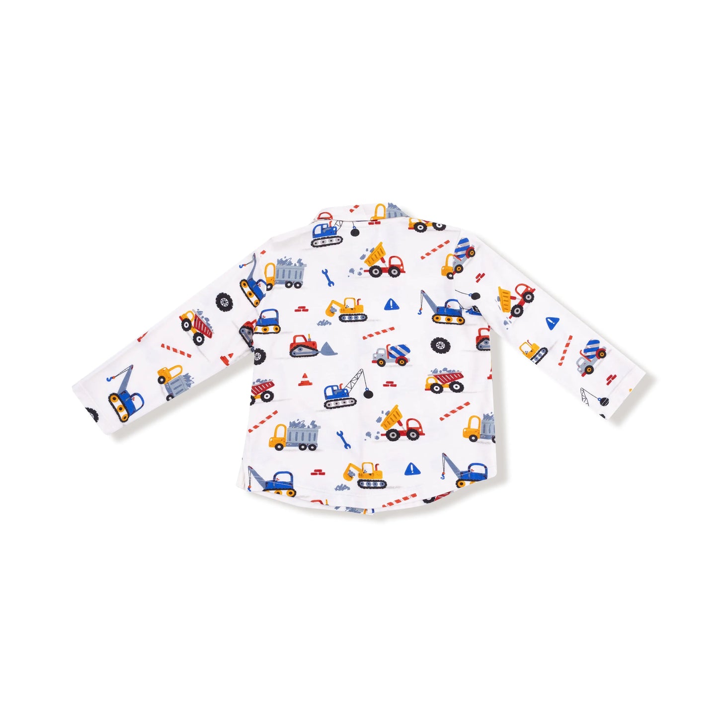Angel Dear Long Sleeve Polo With Full Front Placket Angel Dear Everetts Place: Online Boutique