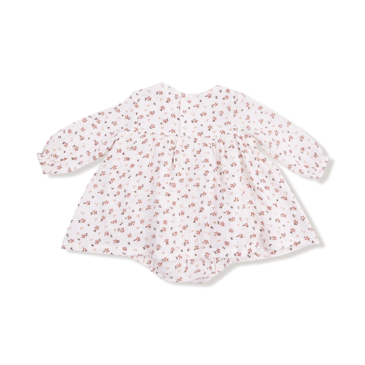 Angel Dear Angel Dear Long Sleeve Smocked Ruffle Bubble With Skirt - Apparel & Accessories > Clothing > Baby & Toddler Clothing > Baby One-Pieces 618