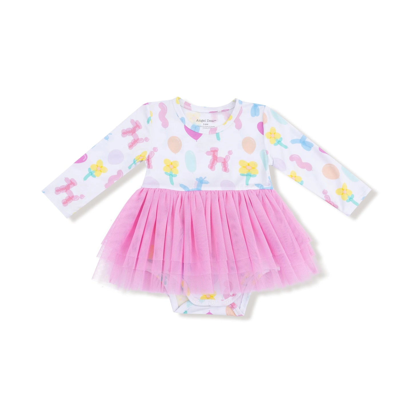 Angel Dear Angel Dear Long Sleeve Tutu Bodysuit Dress For Holidays - Apparel & Accessories > Clothing > Baby & Toddler Clothing > Baby & Toddler Dresses 593