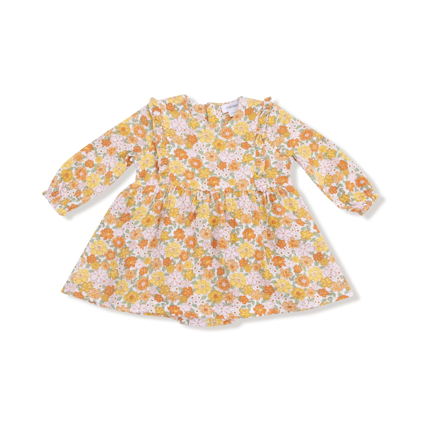 Angel Dear Organic Cotton Ruffle Long Sleeve Bubble Skirt Angel Dear Everetts Place: Online Boutique