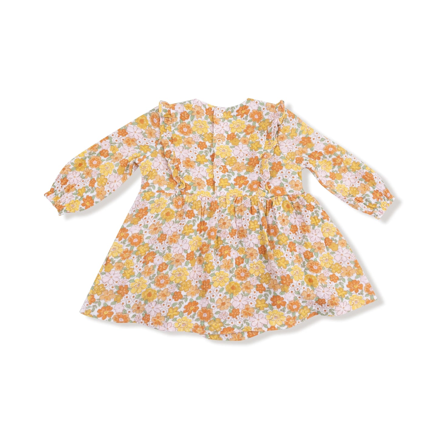 Angel Dear Organic Cotton Ruffle Long Sleeve Bubble Skirt Angel Dear Everetts Place: Online Boutique