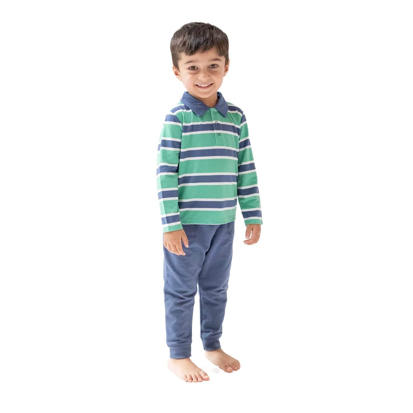 Angel Dear Polo Long Sleeve Shirt For Baby And Toddler Angel Dear Everetts Place: Online Boutique