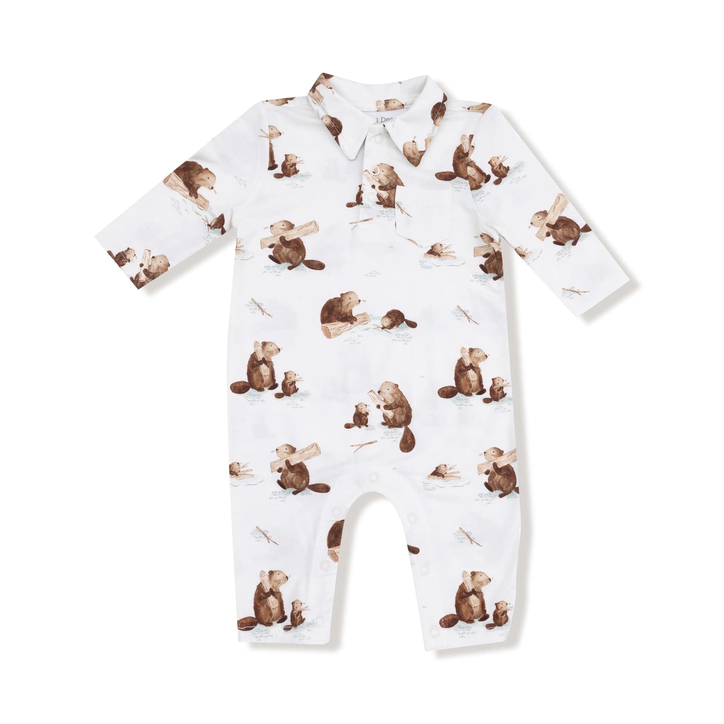 Angel Dear Polo Romper Classic Comfort For Babies Daily Angel Dear Everetts Place: Online Boutique