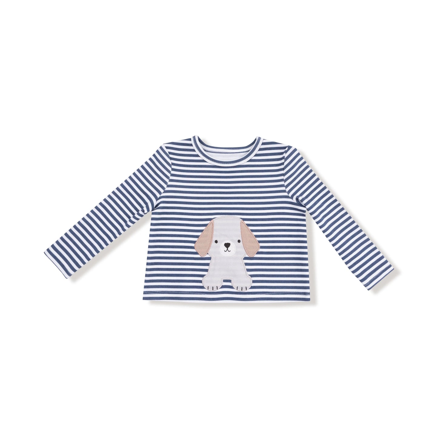 Angel Dear Puppy Applique Organic Cotton Long Sleeve Shirt Angel Dear Everetts Place: Online Boutique