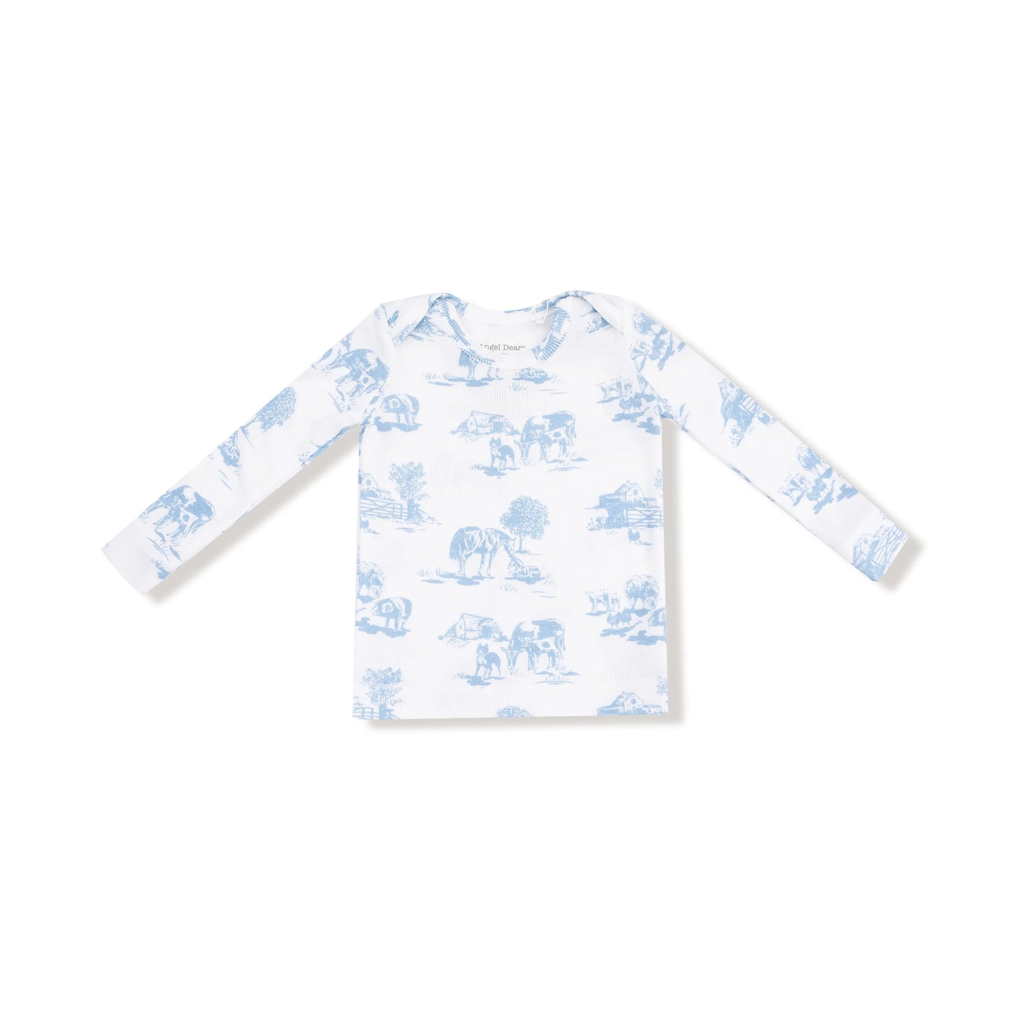 Angel Dear Ribbed Modal Baby Loungewear Set Pajamas Angel Dear Everetts Place: Online Boutique