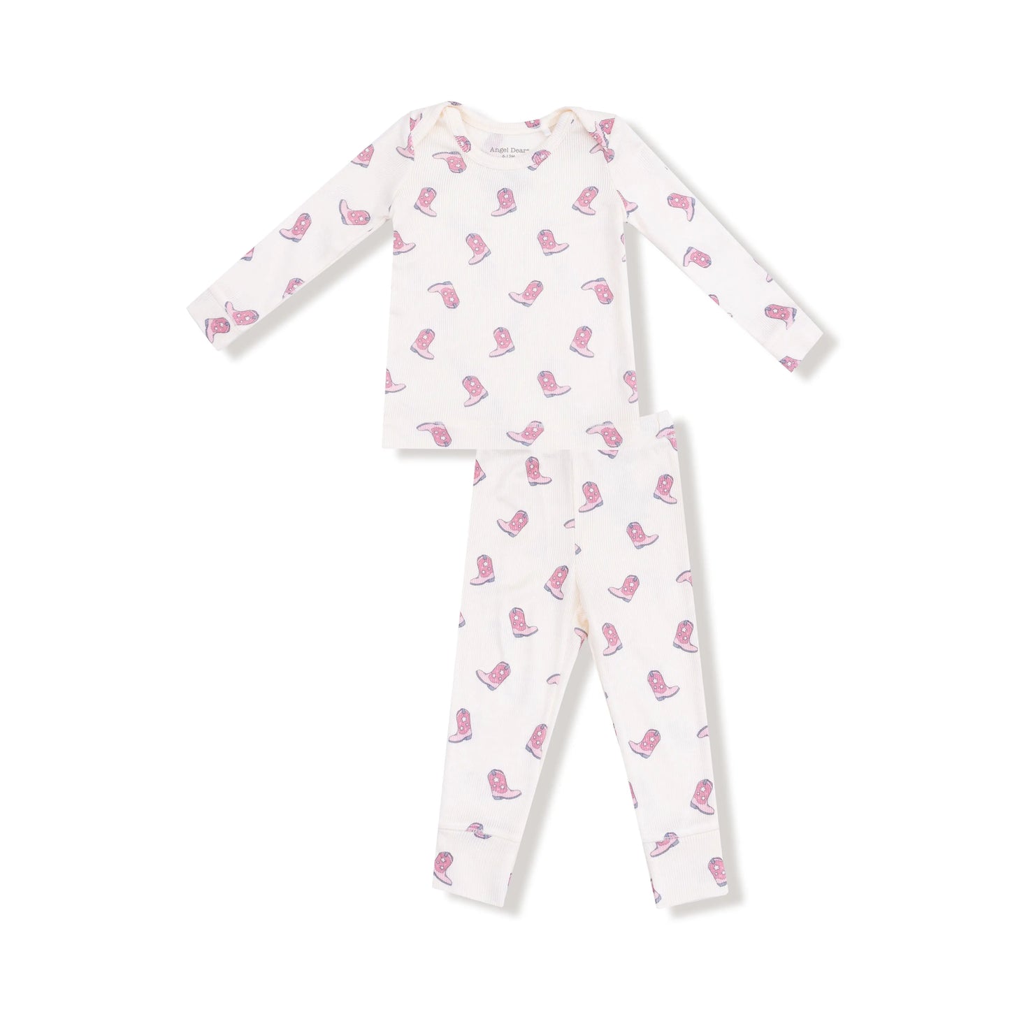 Angel Dear Ribbed Modal Loungewear Set For Kids Nightwear Angel Dear Everetts Place: Online Boutique