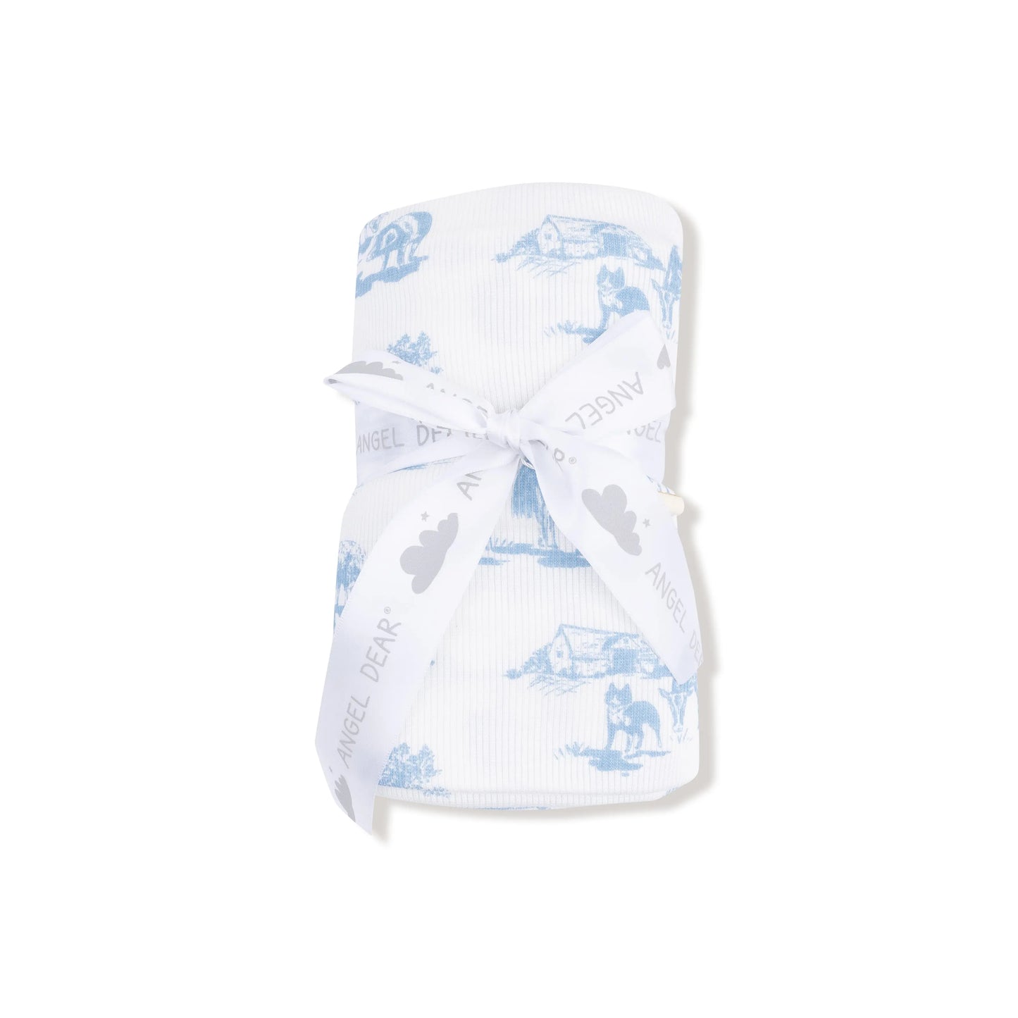 Angel Dear Ribbed Modal Swaddle Blanket 45x45 Inches Angel Dear Everetts Place: Online Boutique
