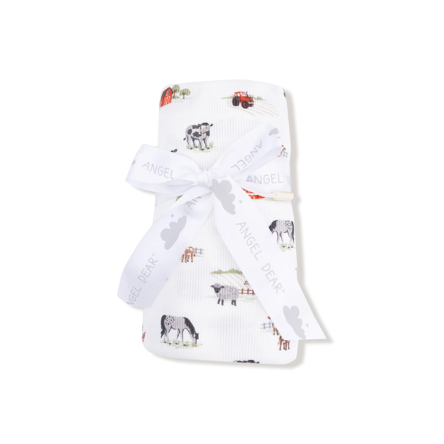 Angel Dear Ribbed Modal Swaddle Blanket for Baby Comfort Angel Dear Everetts Place: Online Boutique