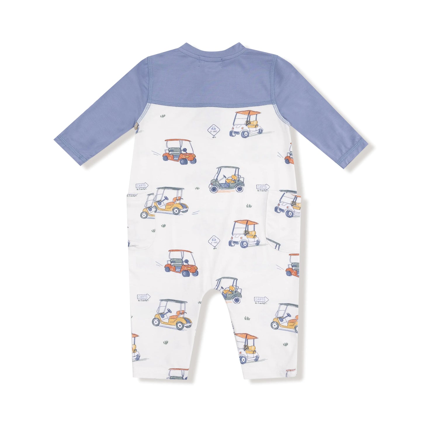 Angel Dear Romper With Contrast Sleeves For Cozy Play Angel Dear Everetts Place: Online Boutique