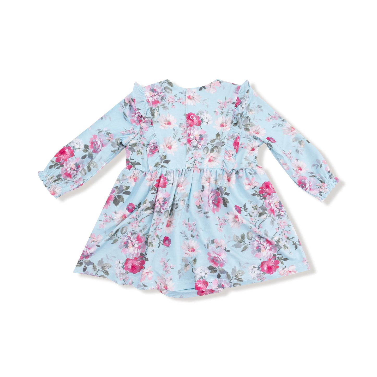 Angel Dear Ruffle Long Sleeve Bodysuit Dress For Baby Angel Dear Everetts Place: Online Boutique