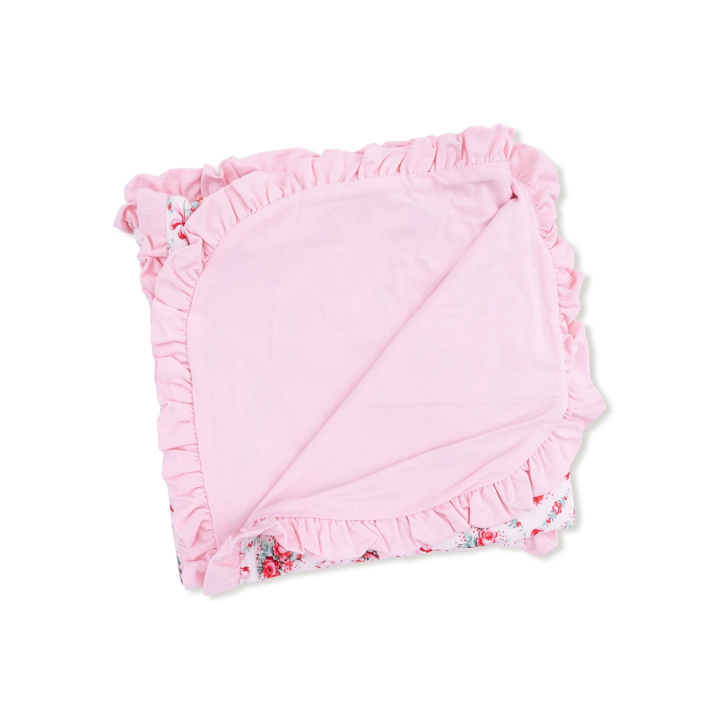 Angel Dear Ruffle Receiving Blanket Viscose Bamboo Baby Angel Dear Everetts Place: Online Boutique