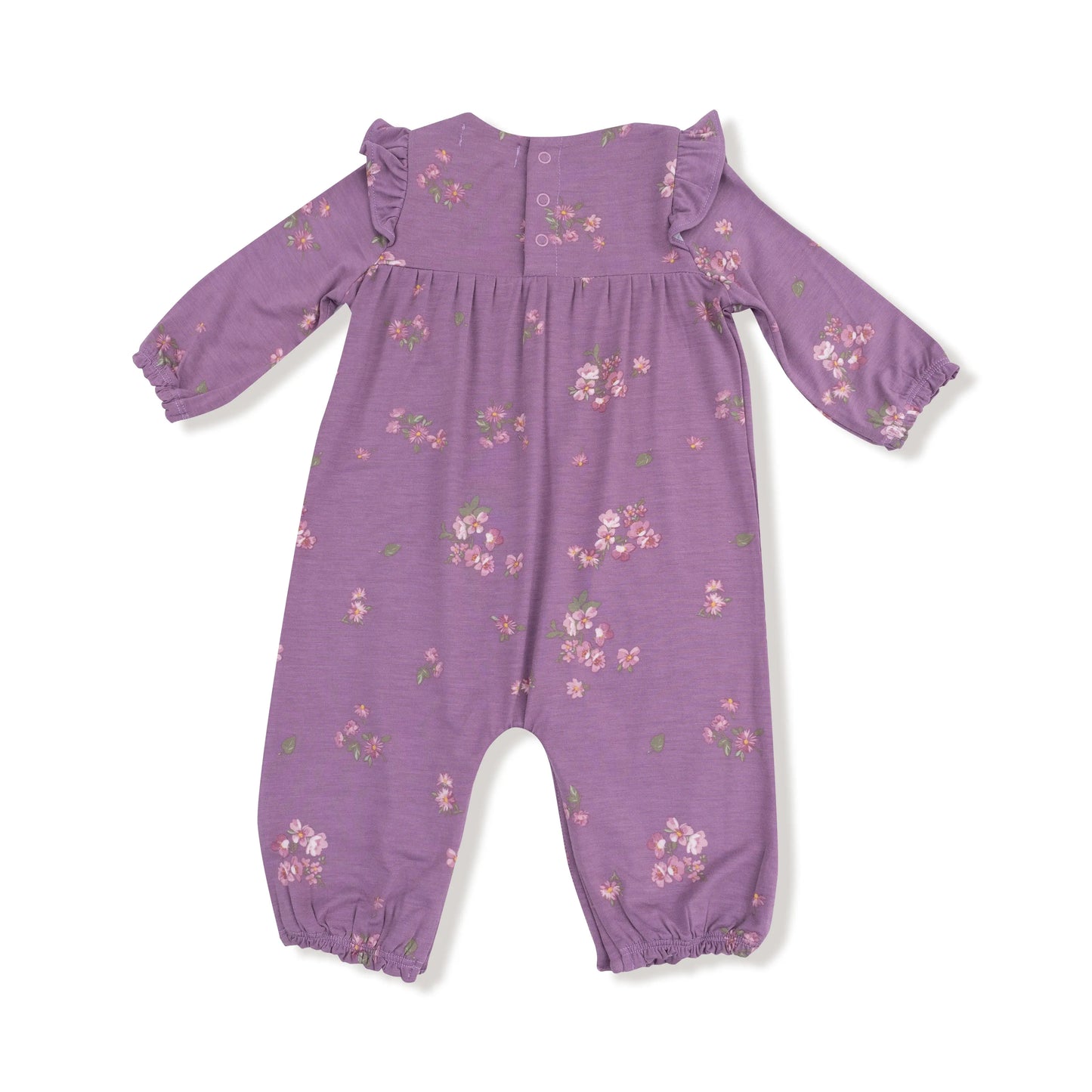 Angel Dear Ruffle Sleeve Baby Romper Soft Bamboo Viscose Angel Dear Everetts Place: Online Boutique