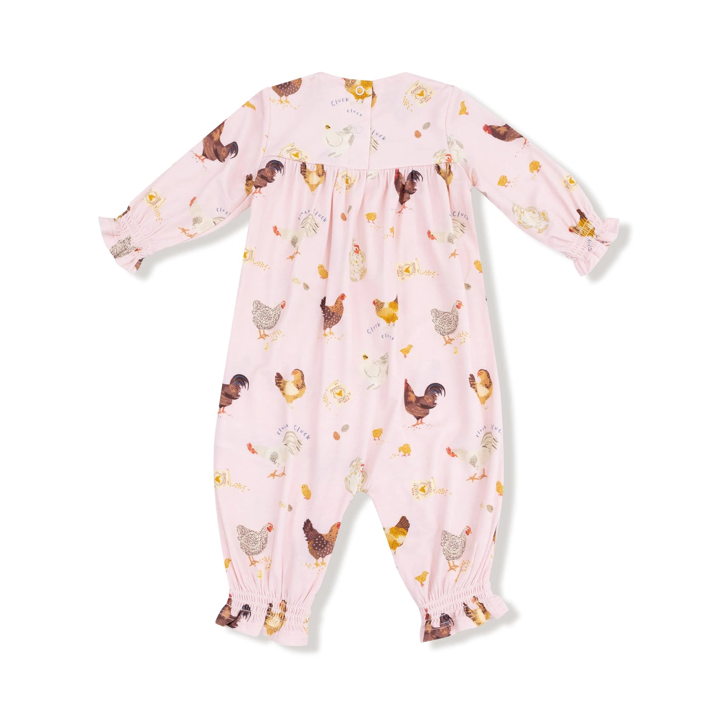 Angel Dear Angel Dear Ruffle Sleeve Romper for Baby Girls Ultra Soft - Apparel & Accessories > Clothing > Baby & Toddler Clothing > Baby One-Pieces 100