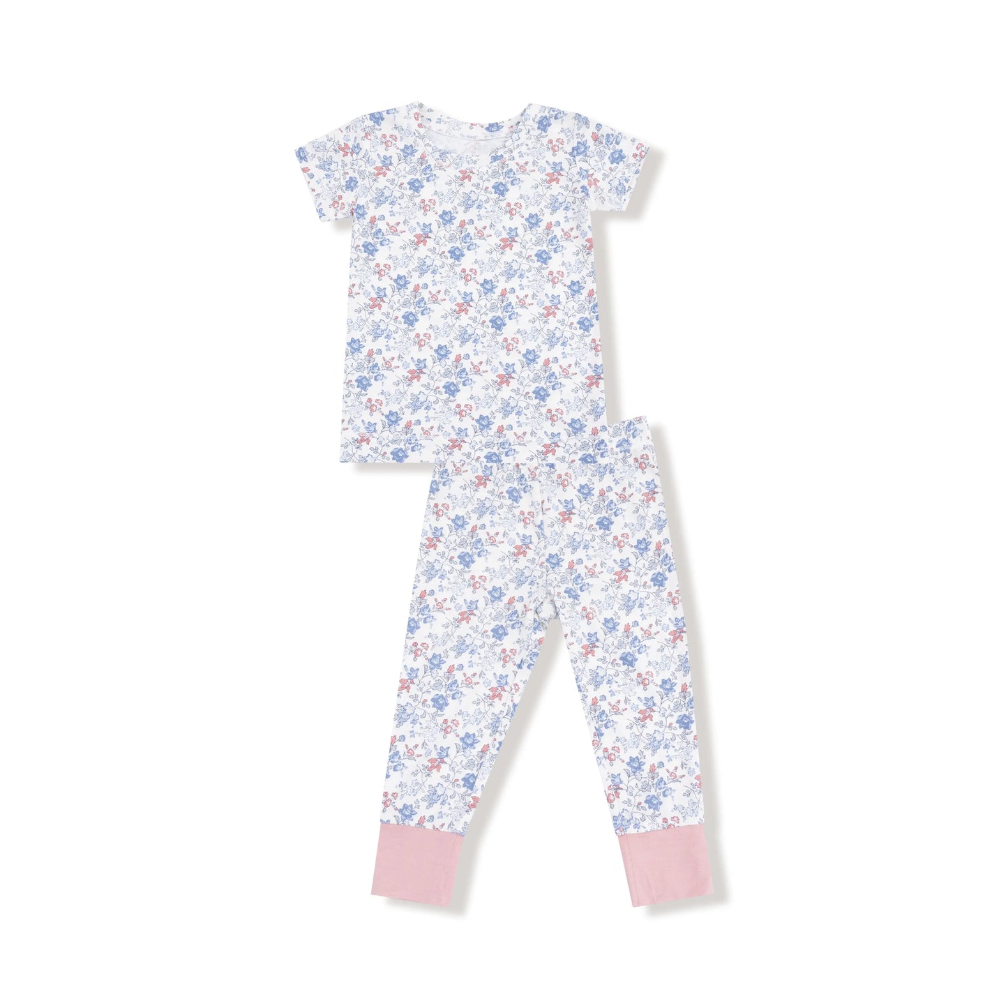 Angel Dear Angel Dear Short Sleeve Loungewear Set Two Way Zipper - Apparel & Accessories > Clothing > Baby & Toddler Clothing > Baby & Toddler Sleepwear 257