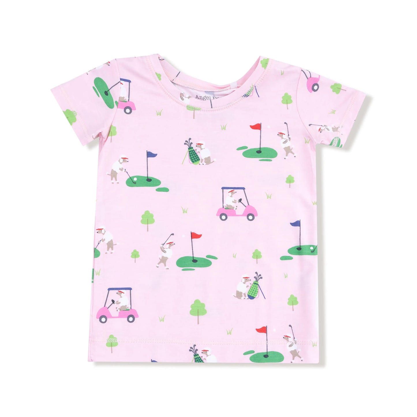 Angel Dear Angel Dear Short Sleeve Loungewear Set for Toddlers - Apparel & Accessories > Clothing > Baby & Toddler Clothing > Baby & Toddler Sleepwear 257