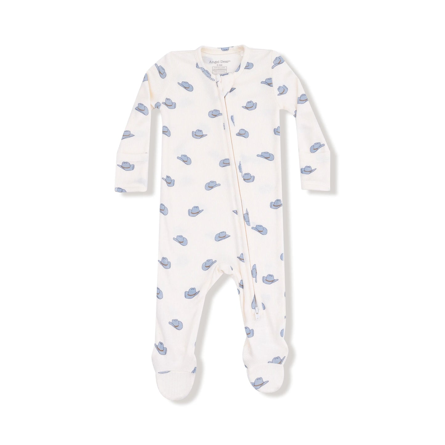 Angel Dear Signature 2 Way Zipper Footie For Baby Comfort Angel Dear Everetts Place: Online Boutique