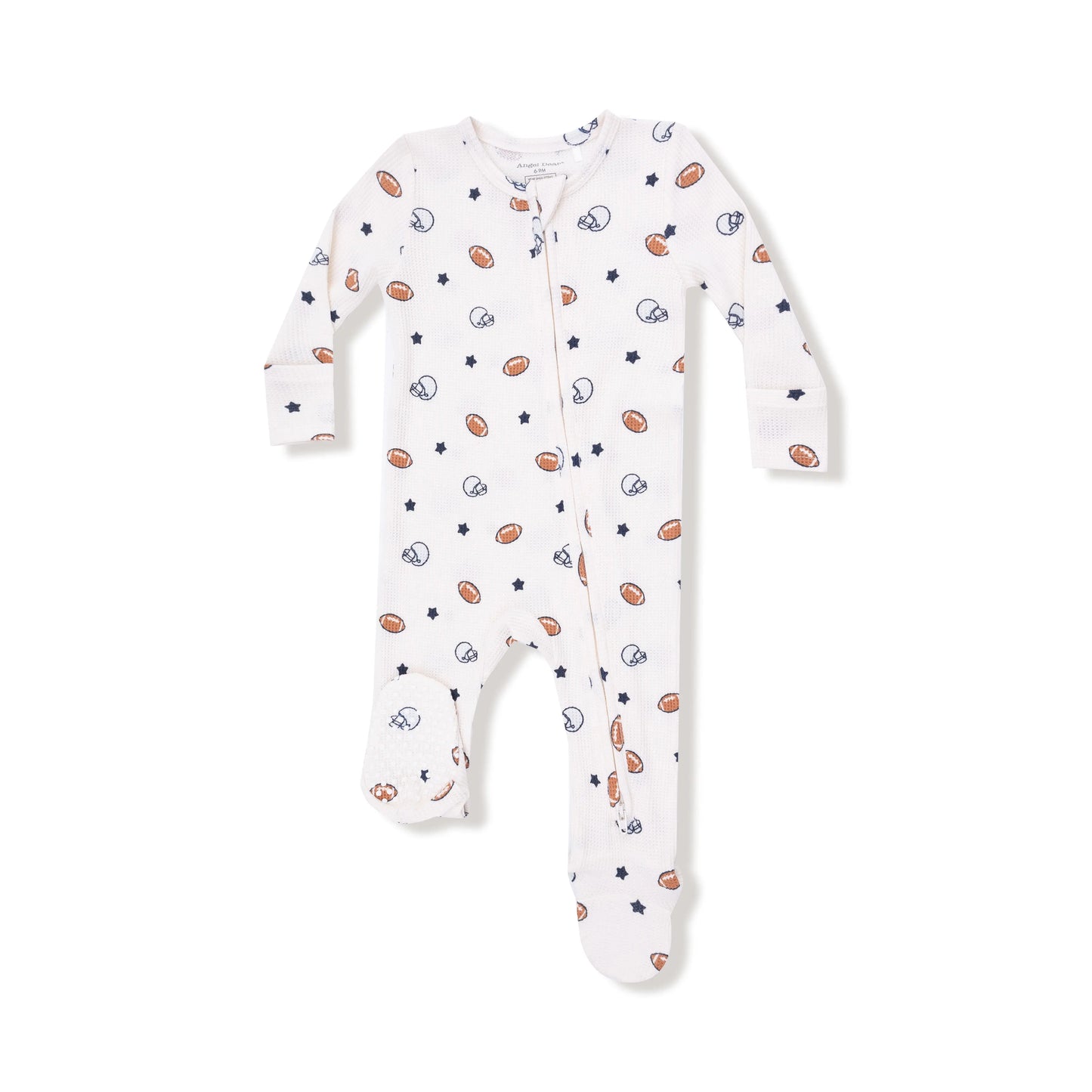 Angel Dear Angel Dear Signature 2 Way Zipper Footie For Baby Newborn - Apparel & Accessories > Clothing > Baby & Toddler Clothing > Baby & Toddler Sleepwear 651