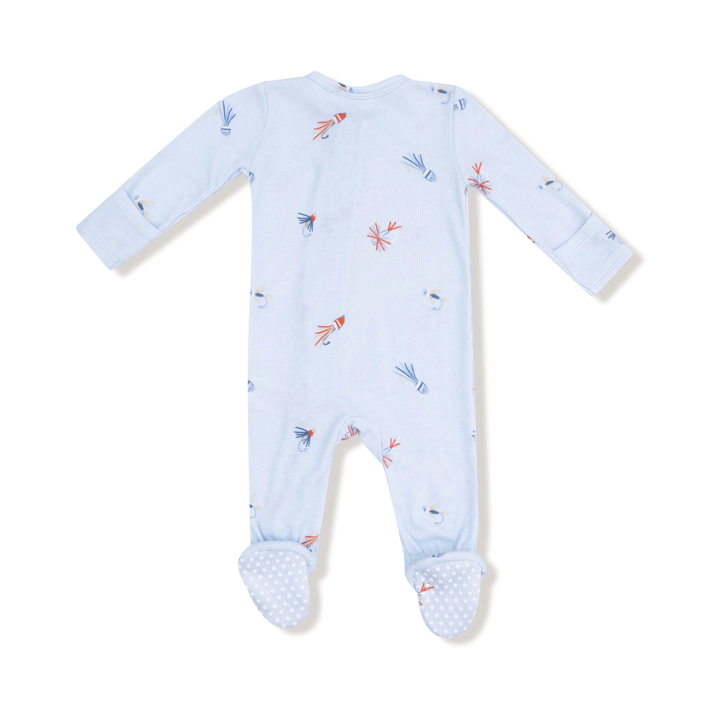 Angel Dear Signature Prints 2 Way Zipper Footie For Baby Angel Dear Everetts Place: Online Boutique