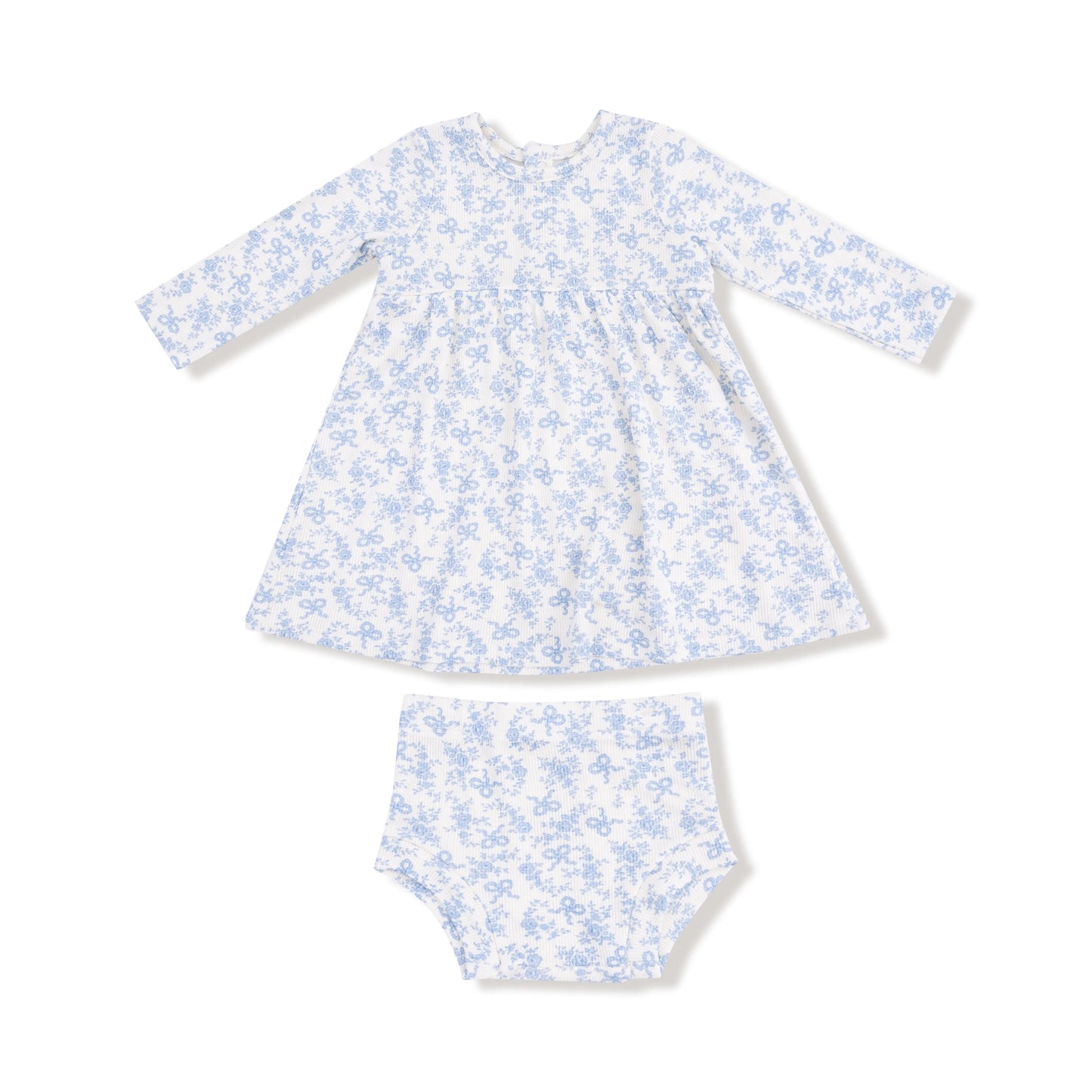 Angel Dear Angel Dear Simple Dress and Bloomer Set for Baby Girls - Apparel & Accessories > Clothing > Baby & Toddler Clothing > Baby & Toddler Dresses 237