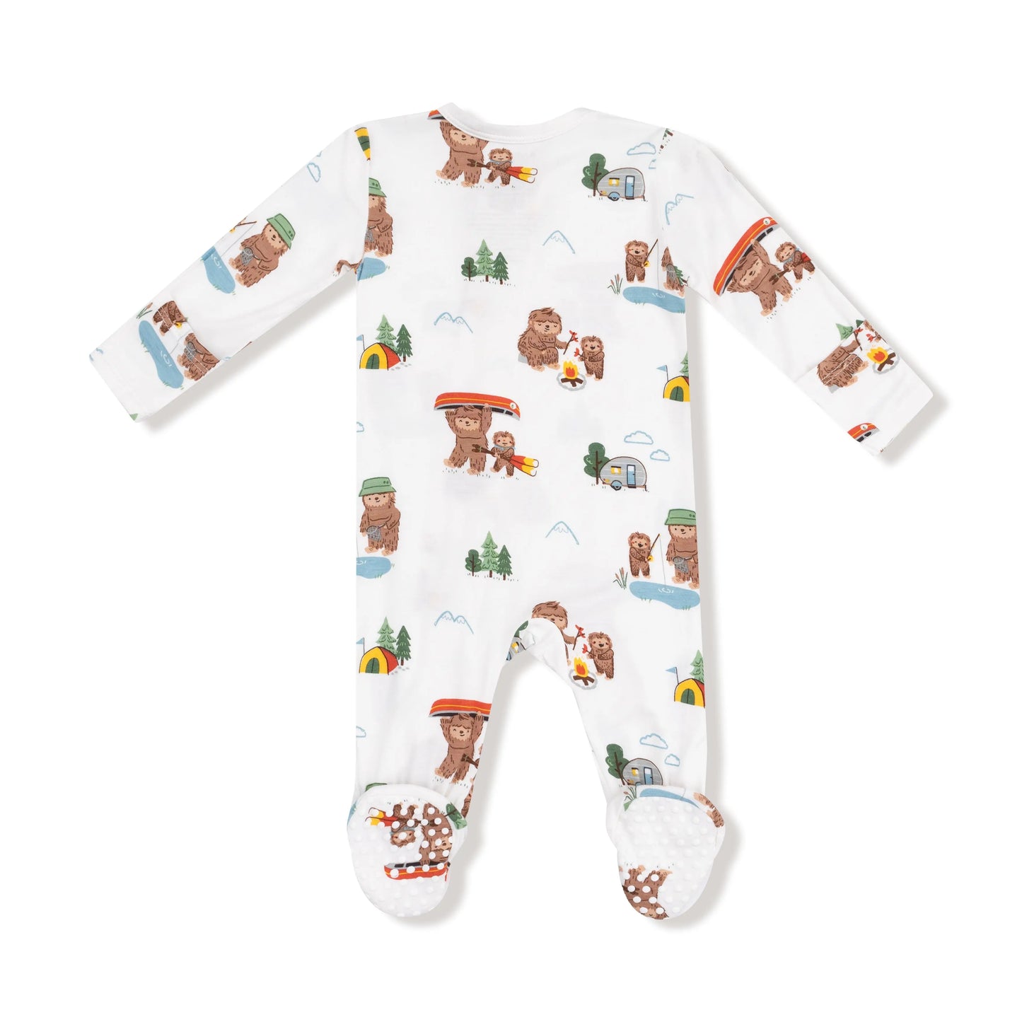 Angel Dear Two Way Zipper Footie Baby Sleepsuit Bamboo Angel Dear Everetts Place: Online Boutique