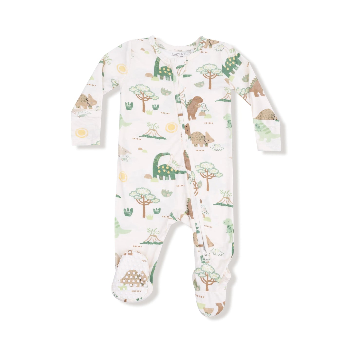 Angel Dear Two Way Zipper Footie For Babies Bamboo Viscose Angel Dear Everetts Place: Online Boutique